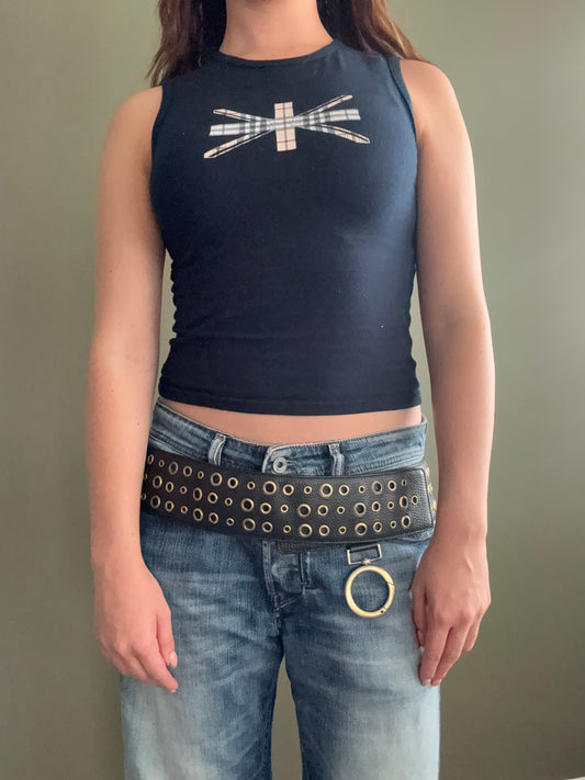 Karen Millen Leather Belt (M)