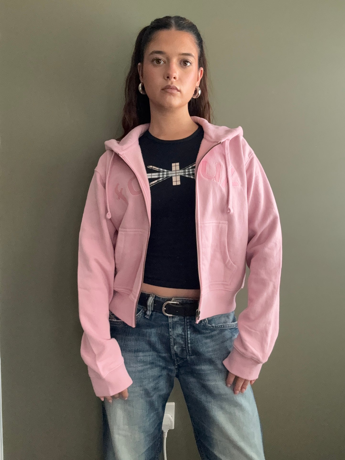 French Connection Zip Hoodie (S)