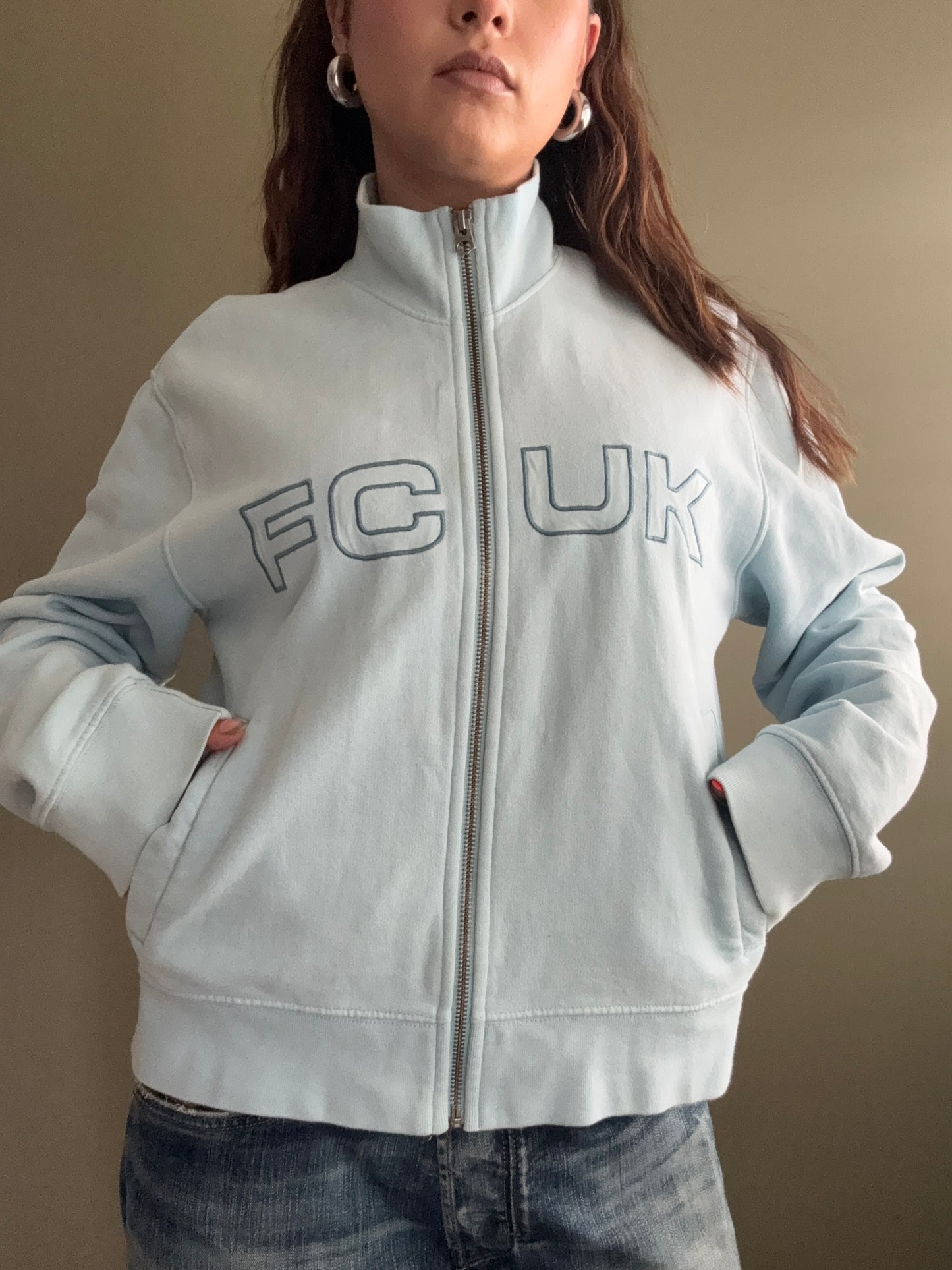 French Connection Zip Jumper (XL)