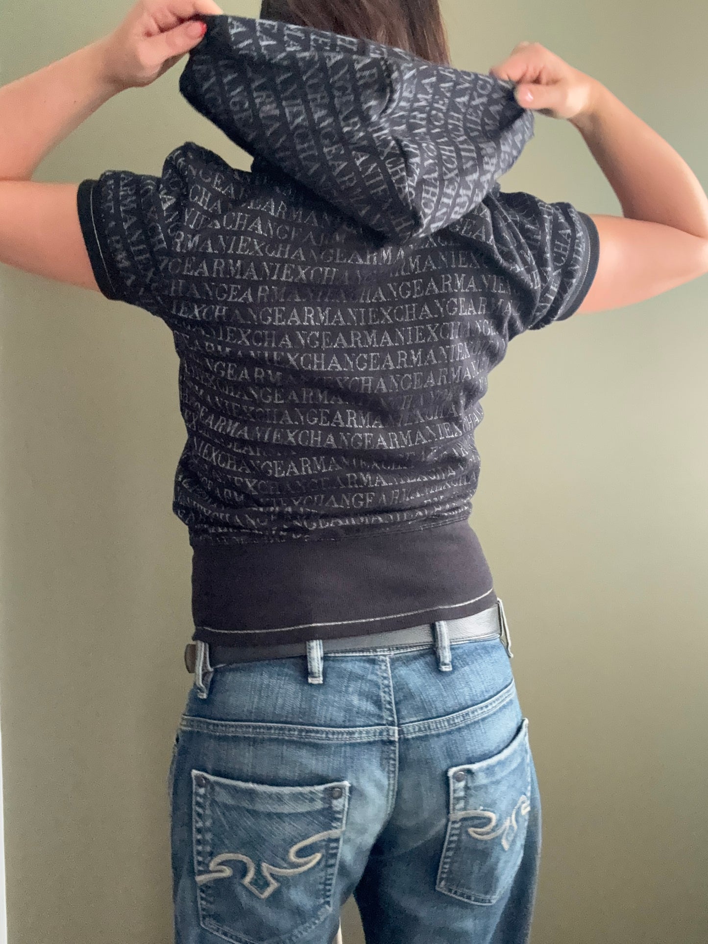 Armani Shortsleeve Hoodie (S)