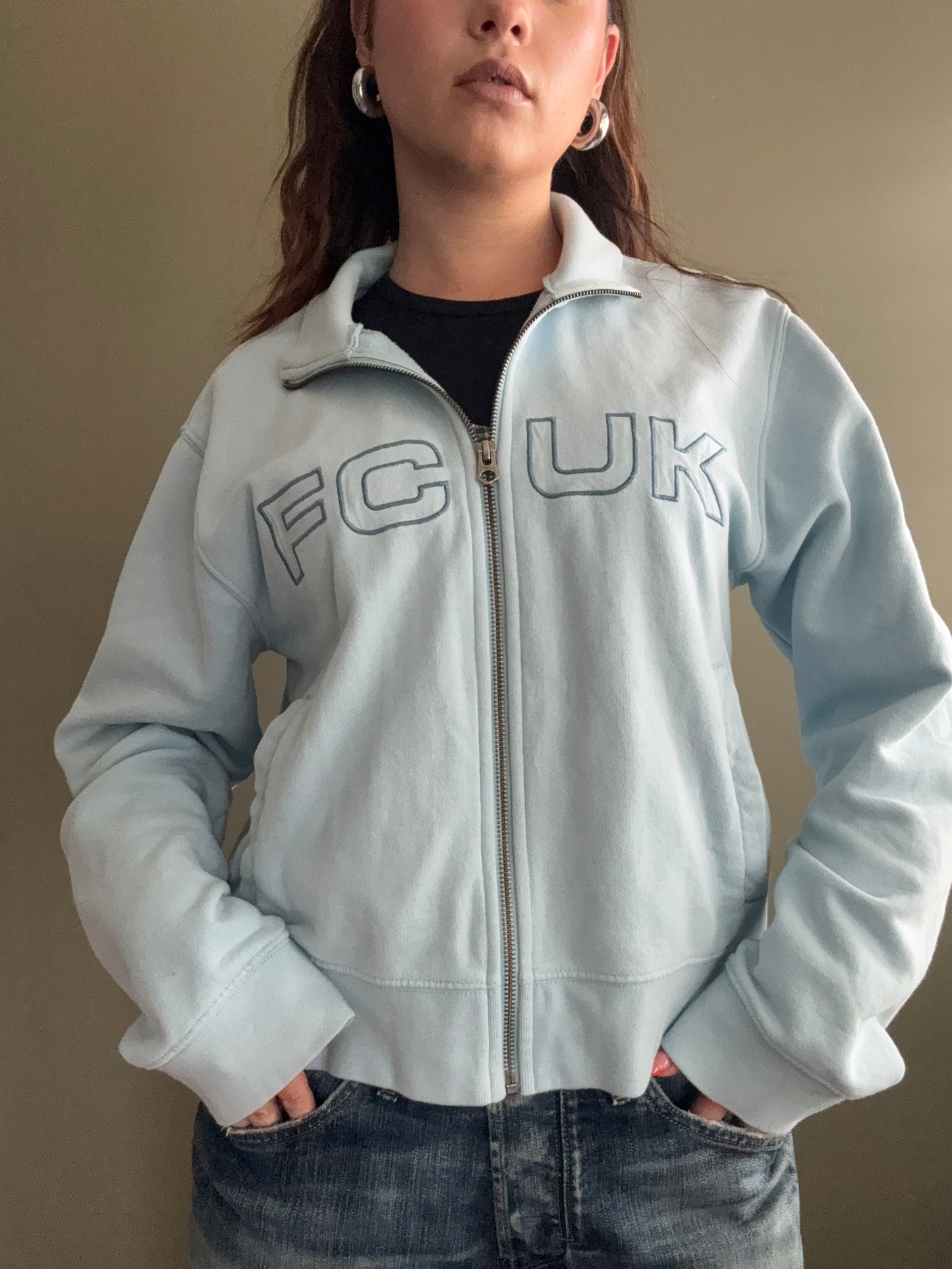 French Connection Zip Jumper (XL)