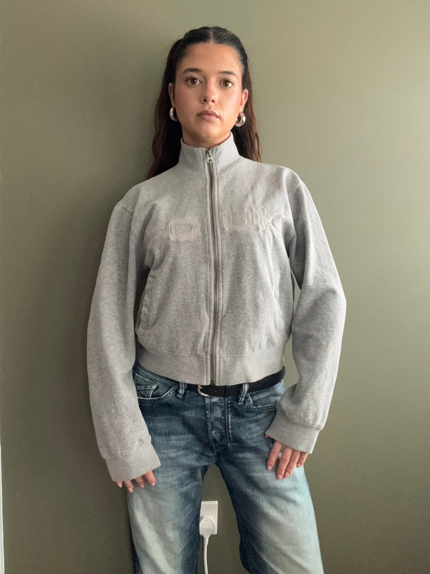 French Connection Zip Jumper (M)