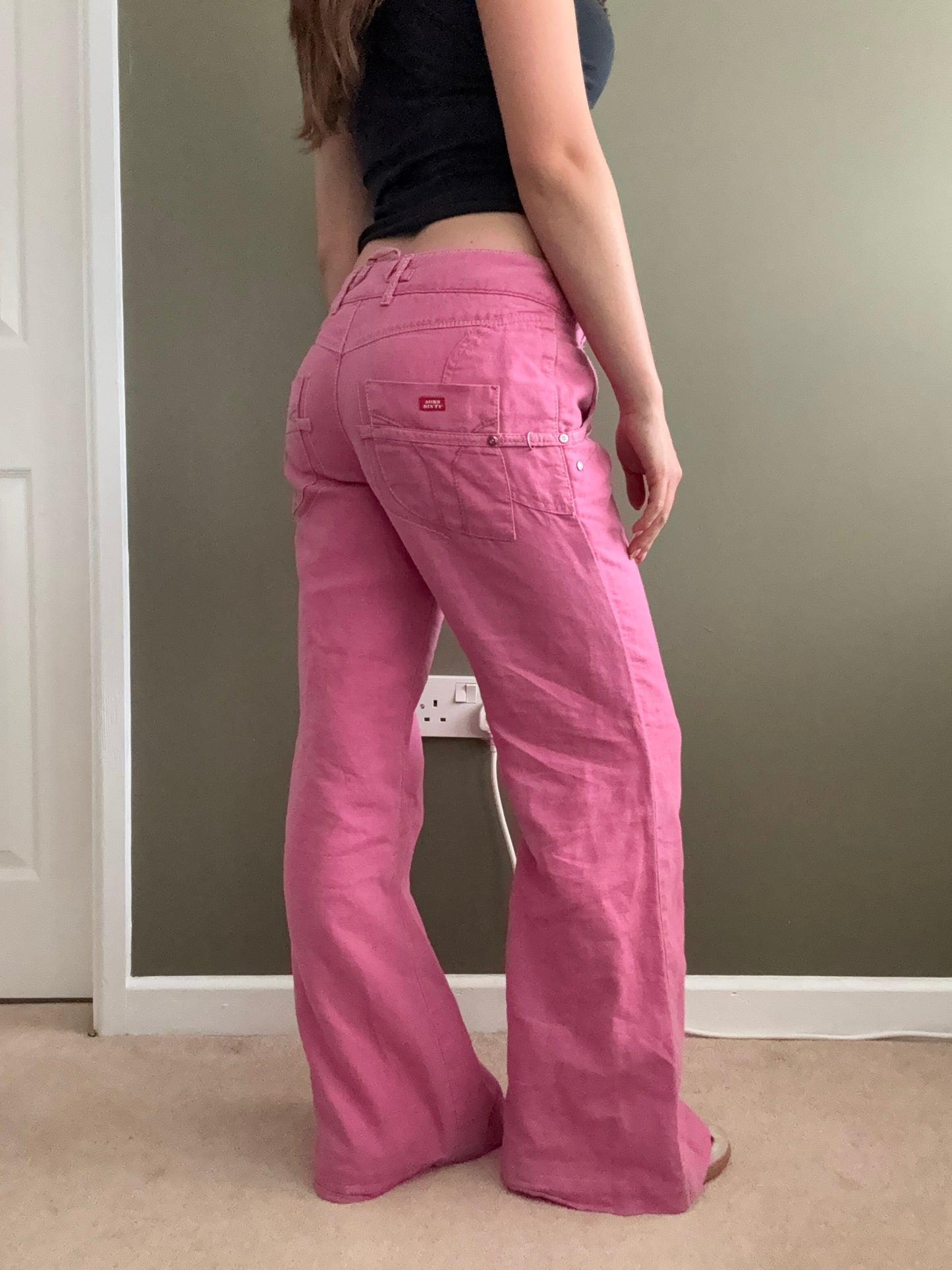 Miss Sixty Pink Trouser (UK8)