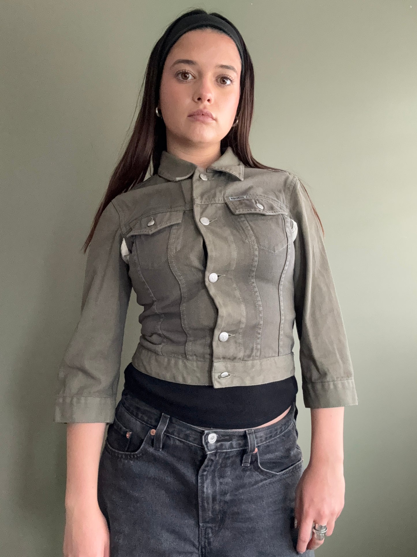 Khaki Diesel Jacket (S)
