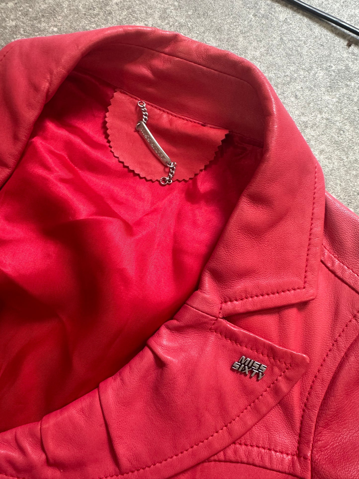 Miss Sixty Leather Jacket (M)