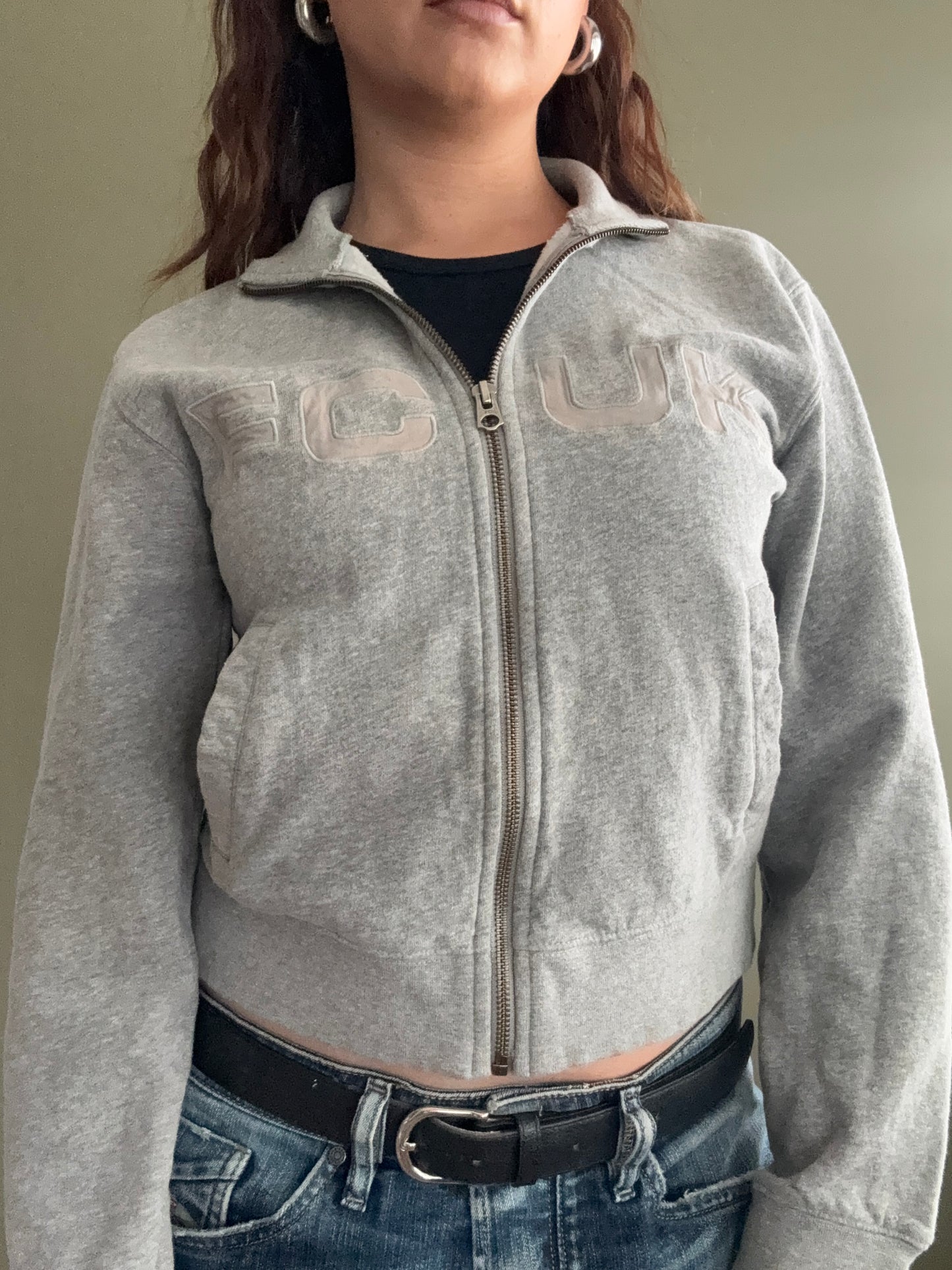French Connection Zip Jumper (S)
