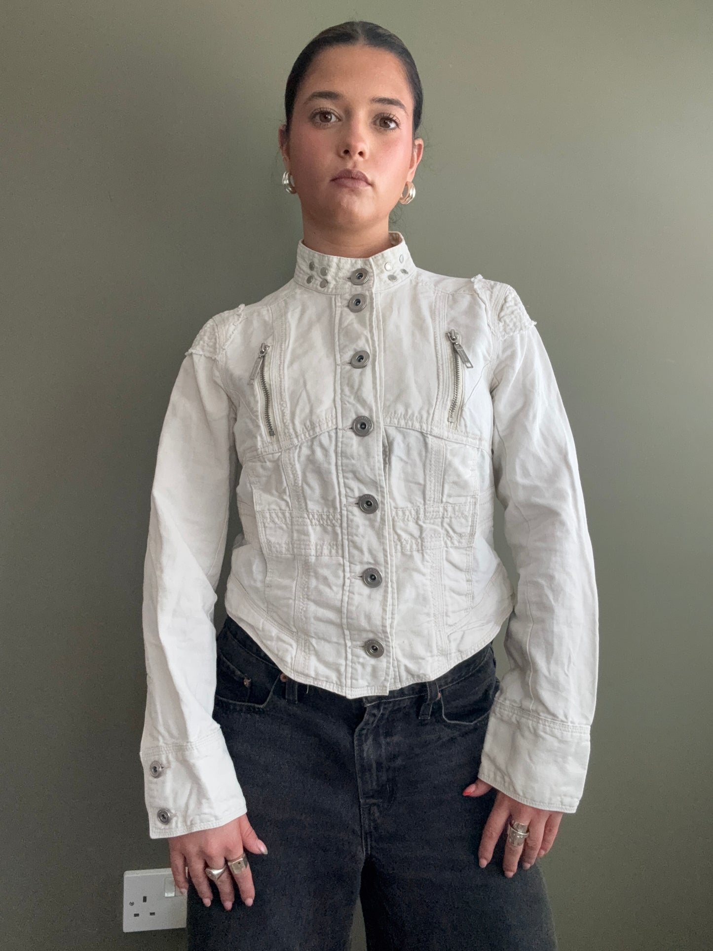 2000s Corset Jacket (UK12)