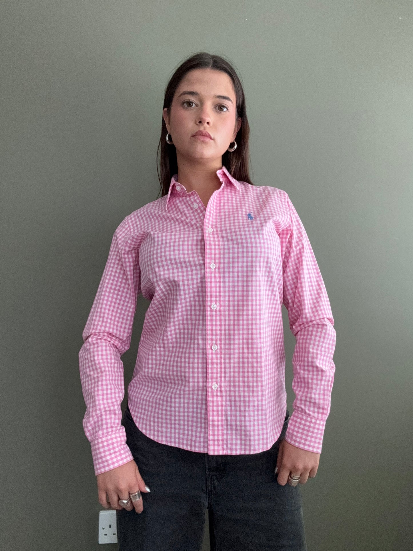 Ralph Lauren Gingham Shirt (M)