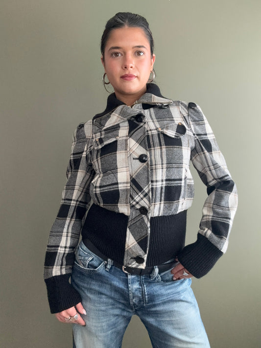 Guess Tartan Jacket (M)