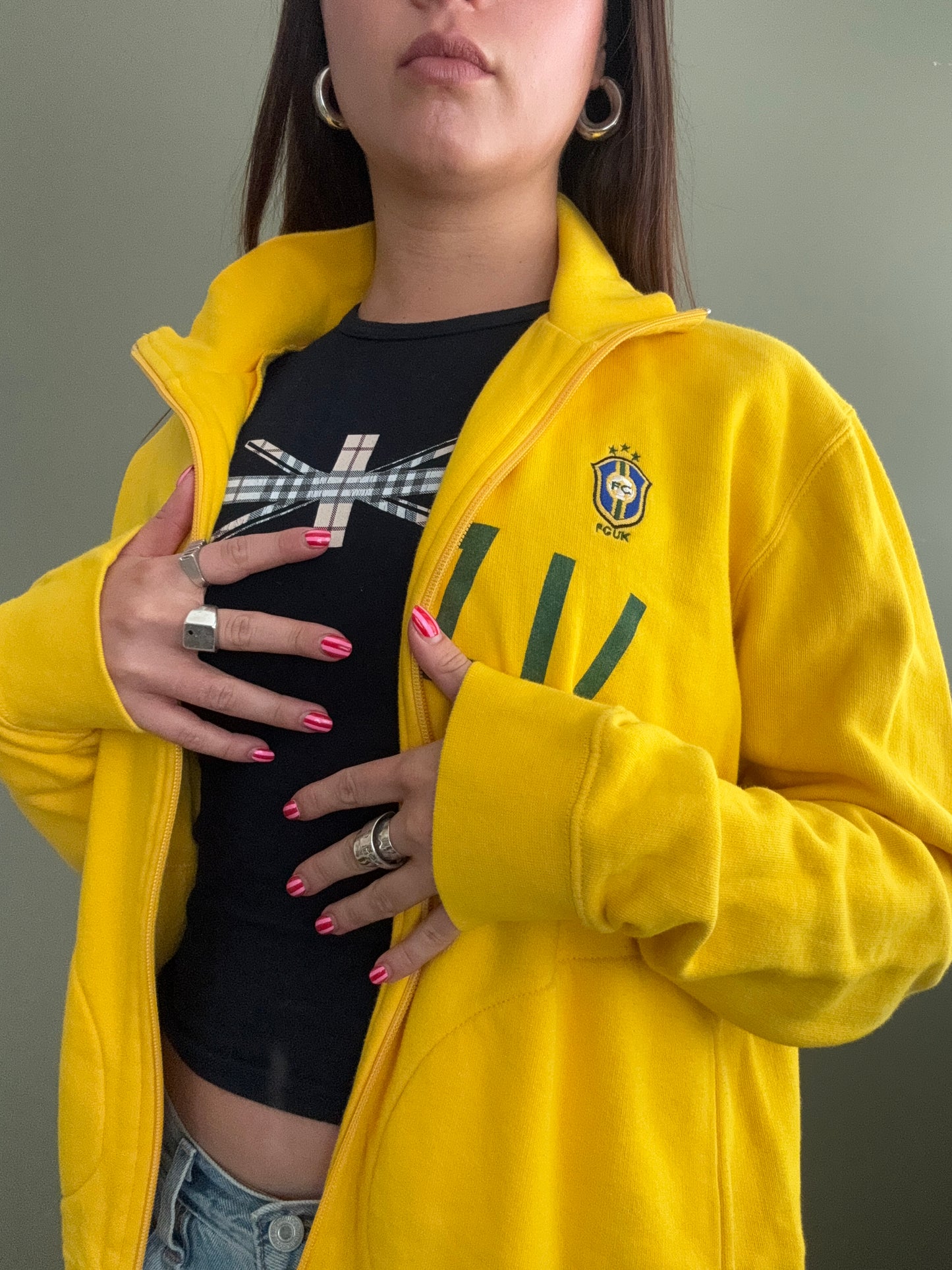 French Connection Zip Jumper (M)
