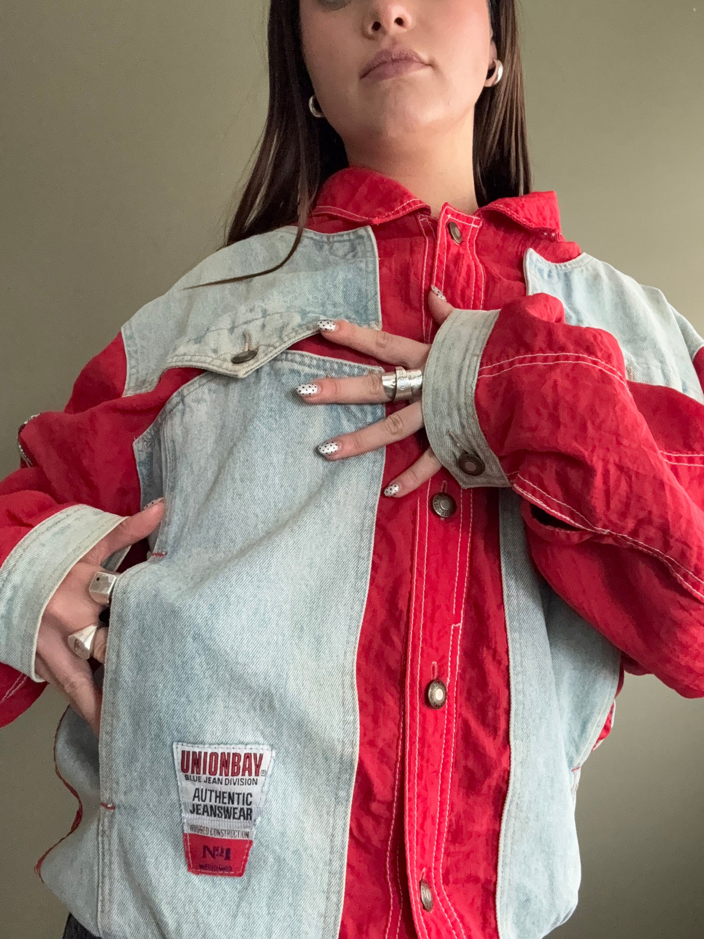 Vintage Trucker Jacket (L)