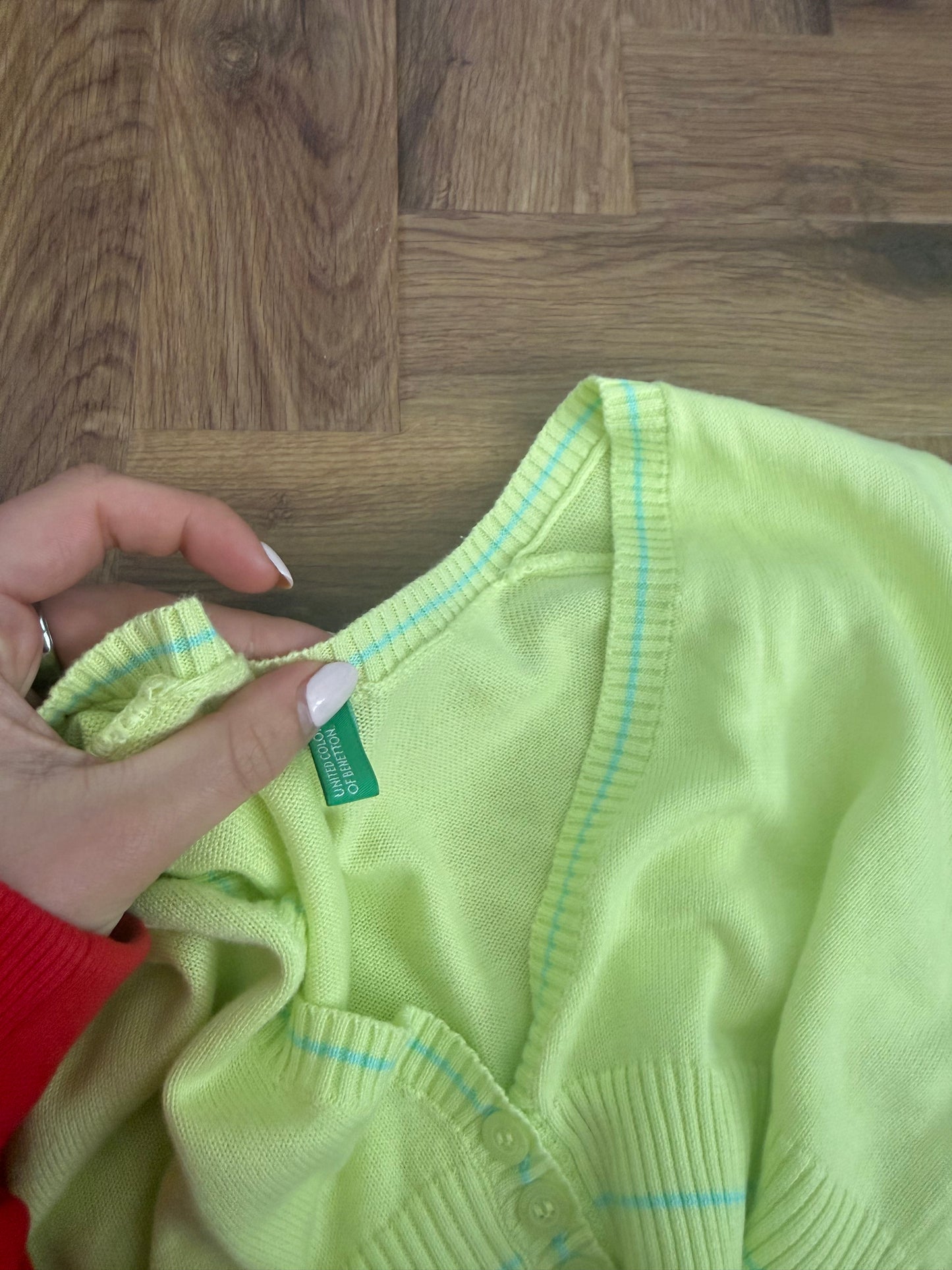 United Colors Of Benetton Cropped Cardigan (S)