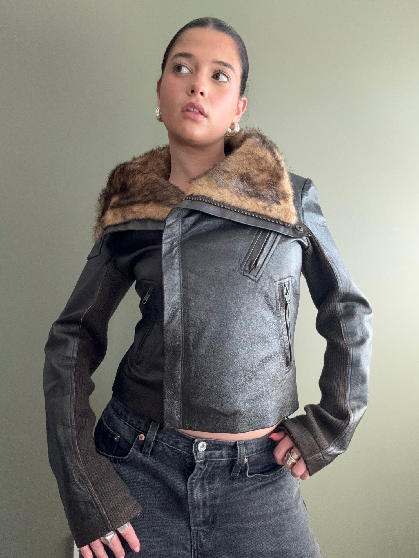 Morgan De Toi Leather Jacket (S)