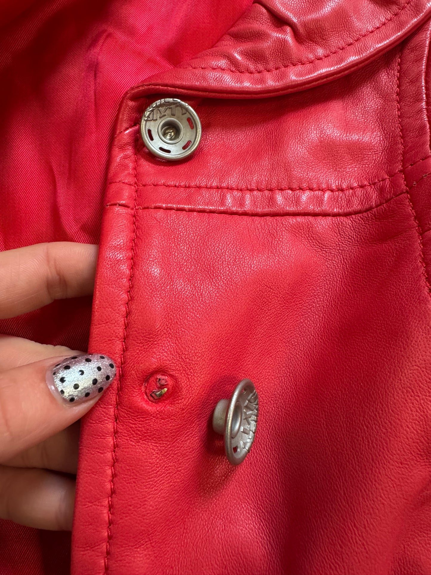 Miss Sixty Leather Jacket (M)