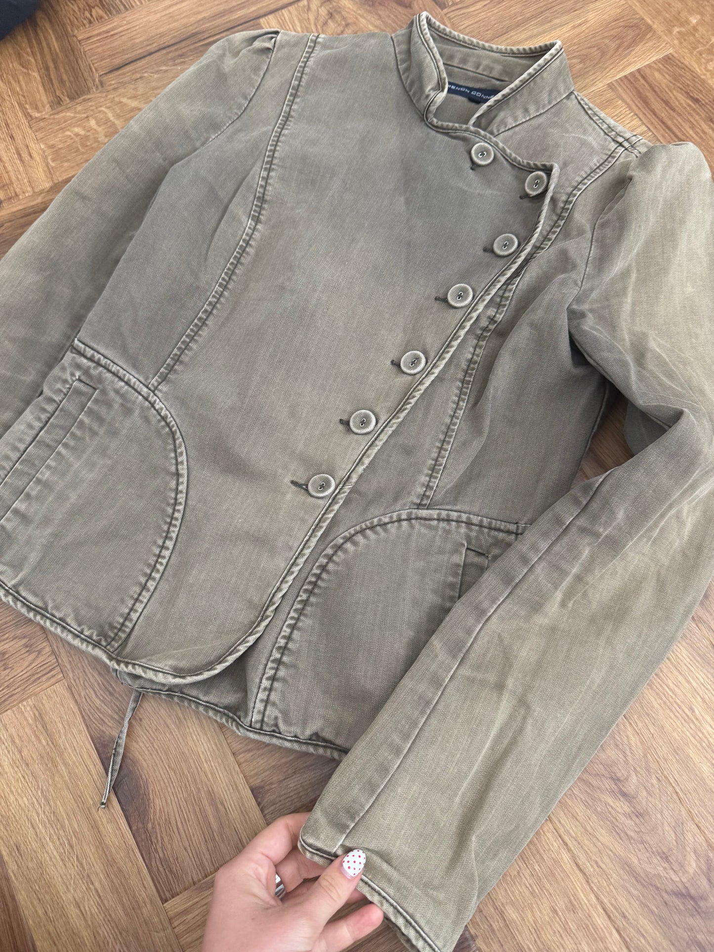 French Connection Asymmetric Corset Jacket (UK12)
