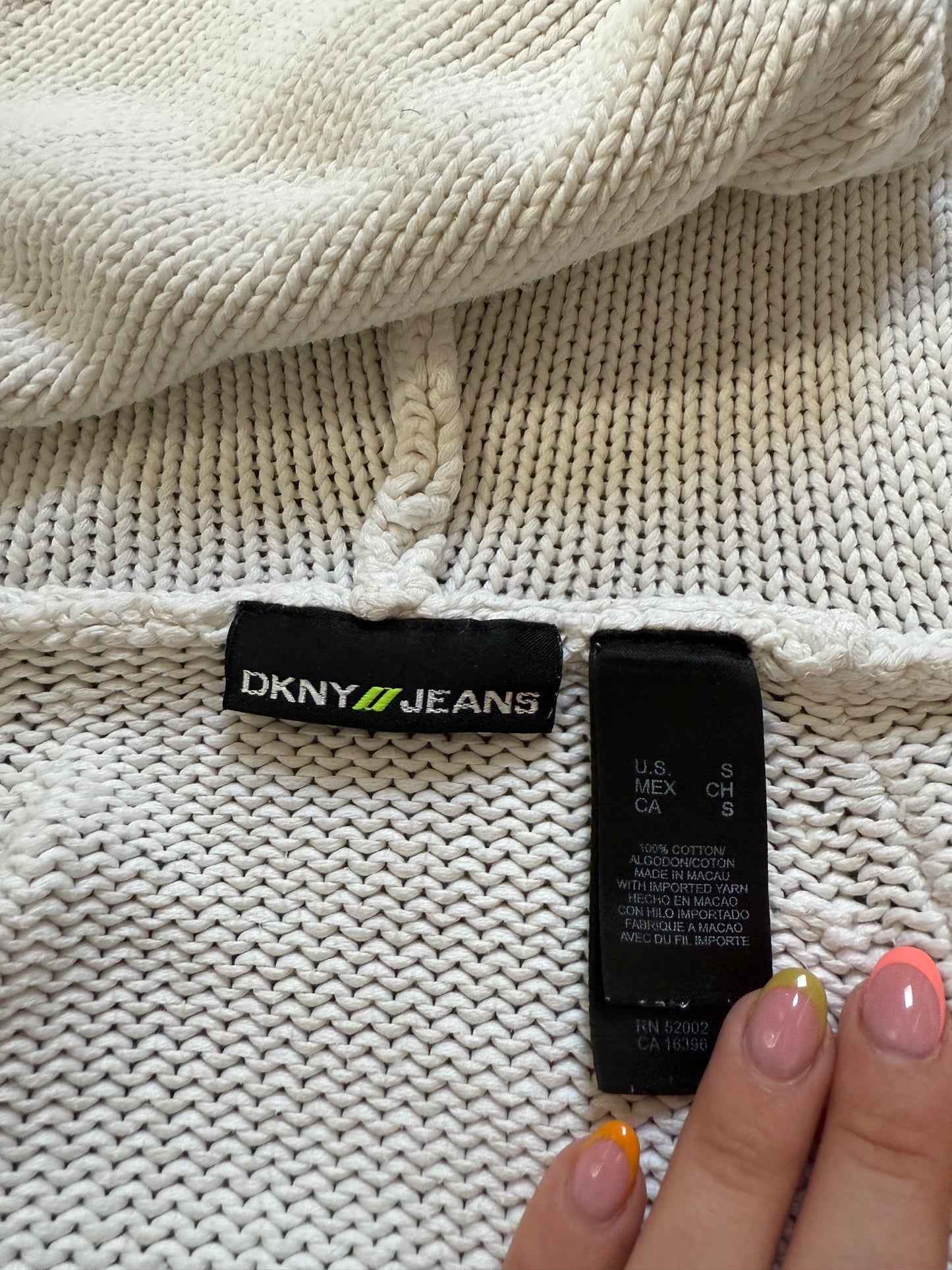 DKNY Knit Zip Jumper (S)