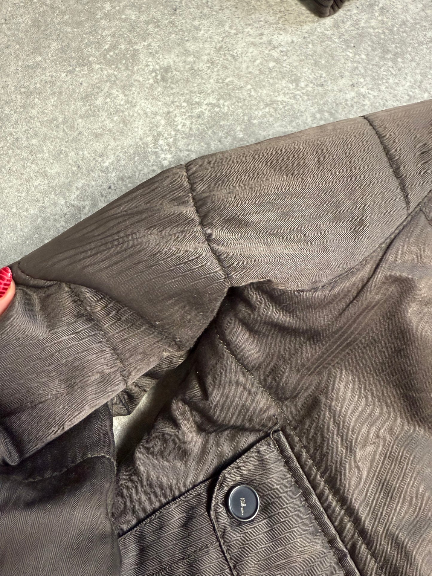 Brown Bomber Jacket (M)