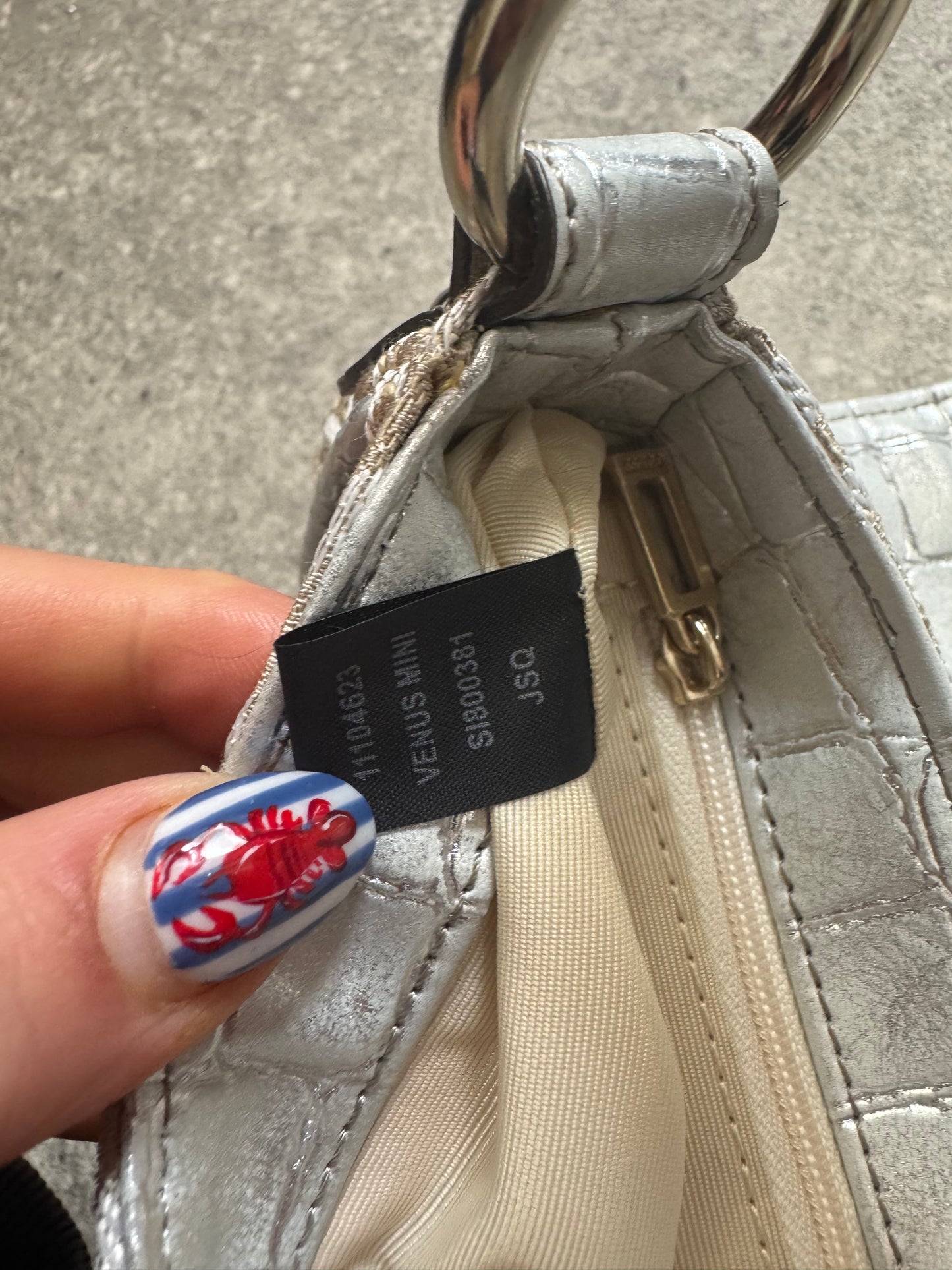 Guess Silver Bag