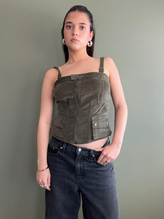 Dolce and Gabbana Corset Top (M)