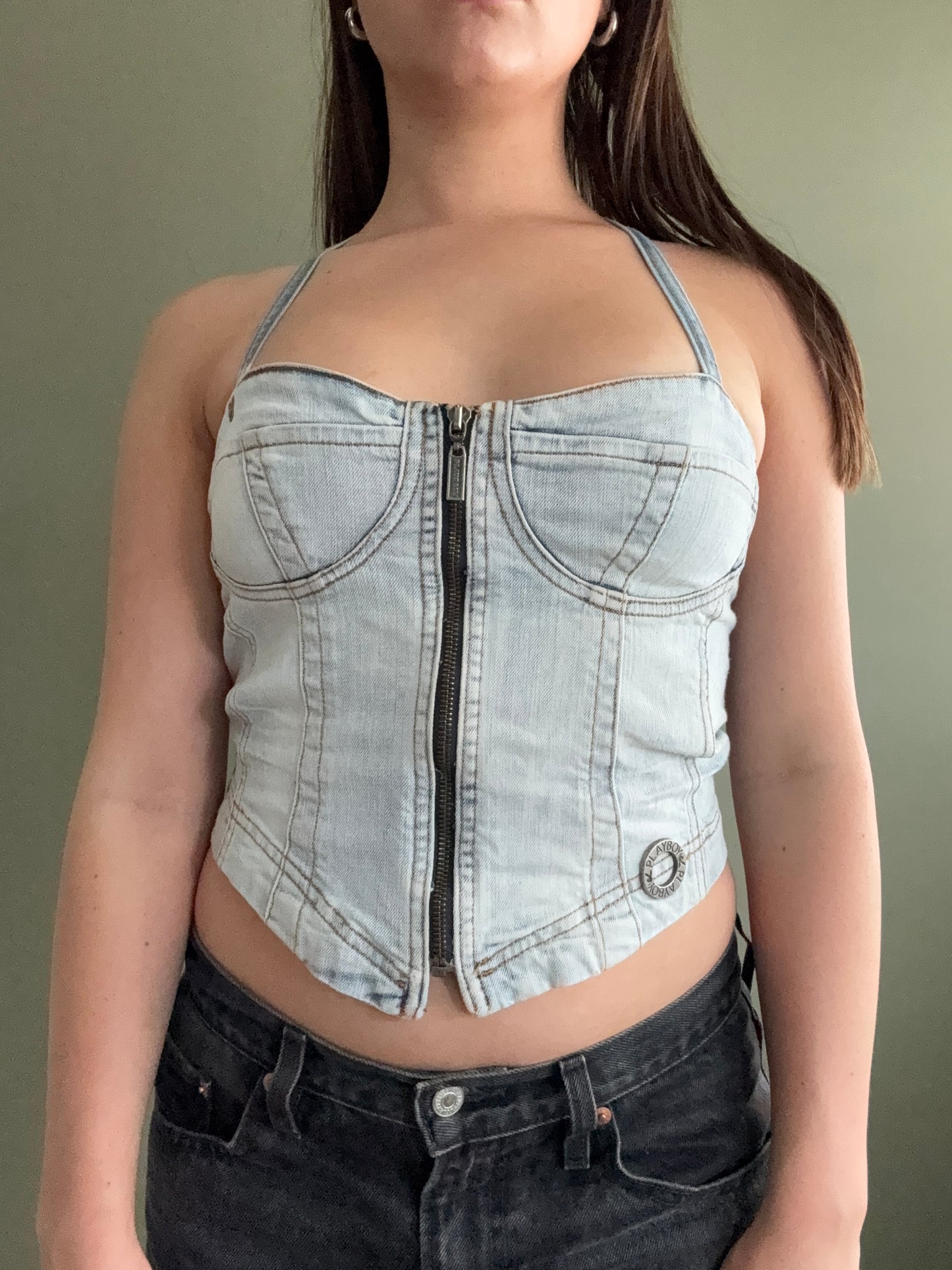 Playboy Corset Top (UK8)