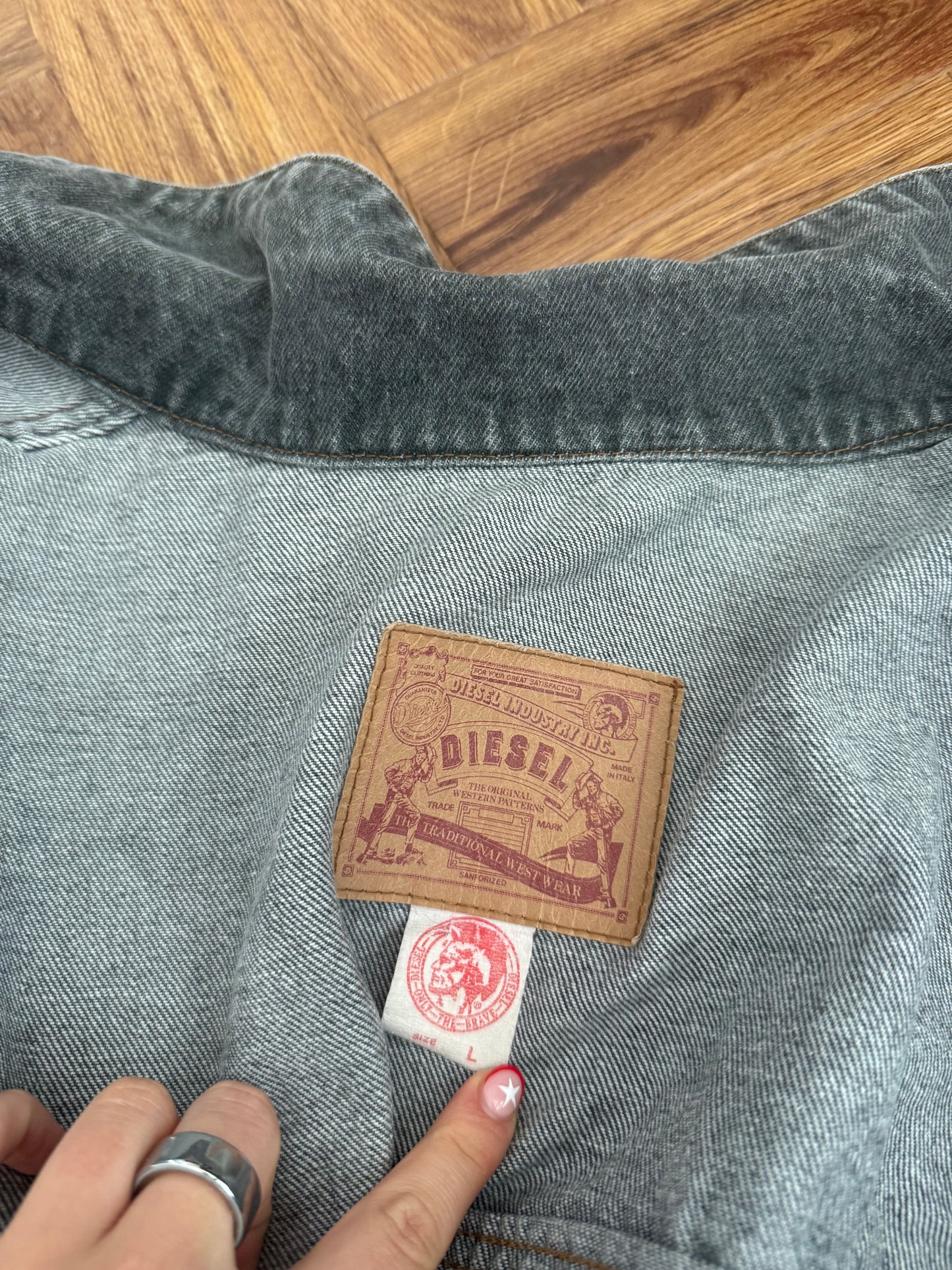 Diesel Oversized Denim Jacket (L)