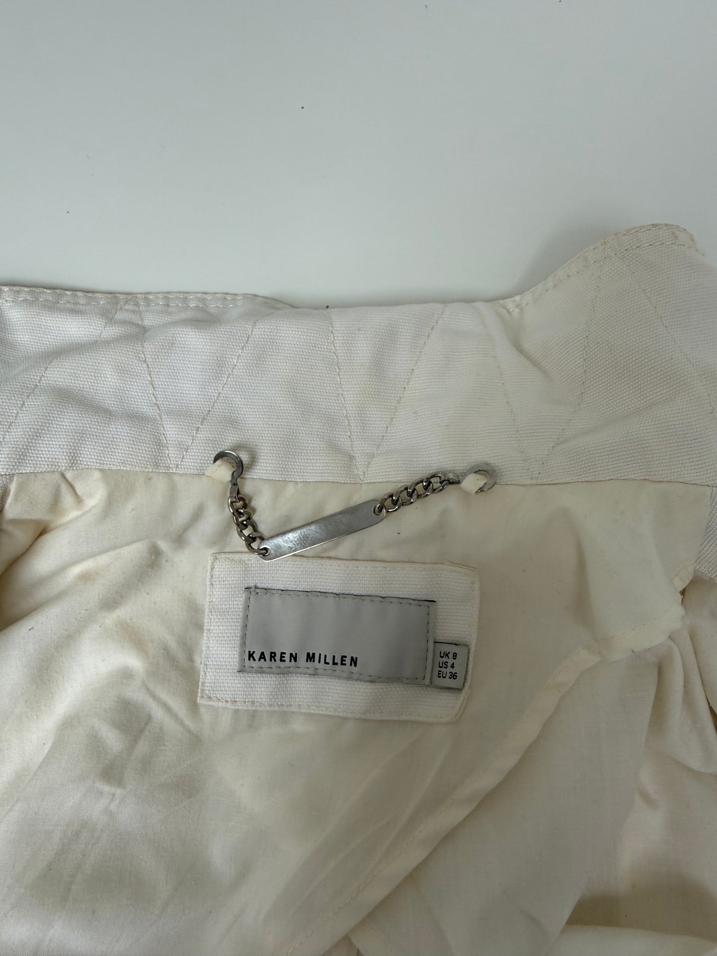 Karen Millen Funnel Neck Corset Jacket (UK8)