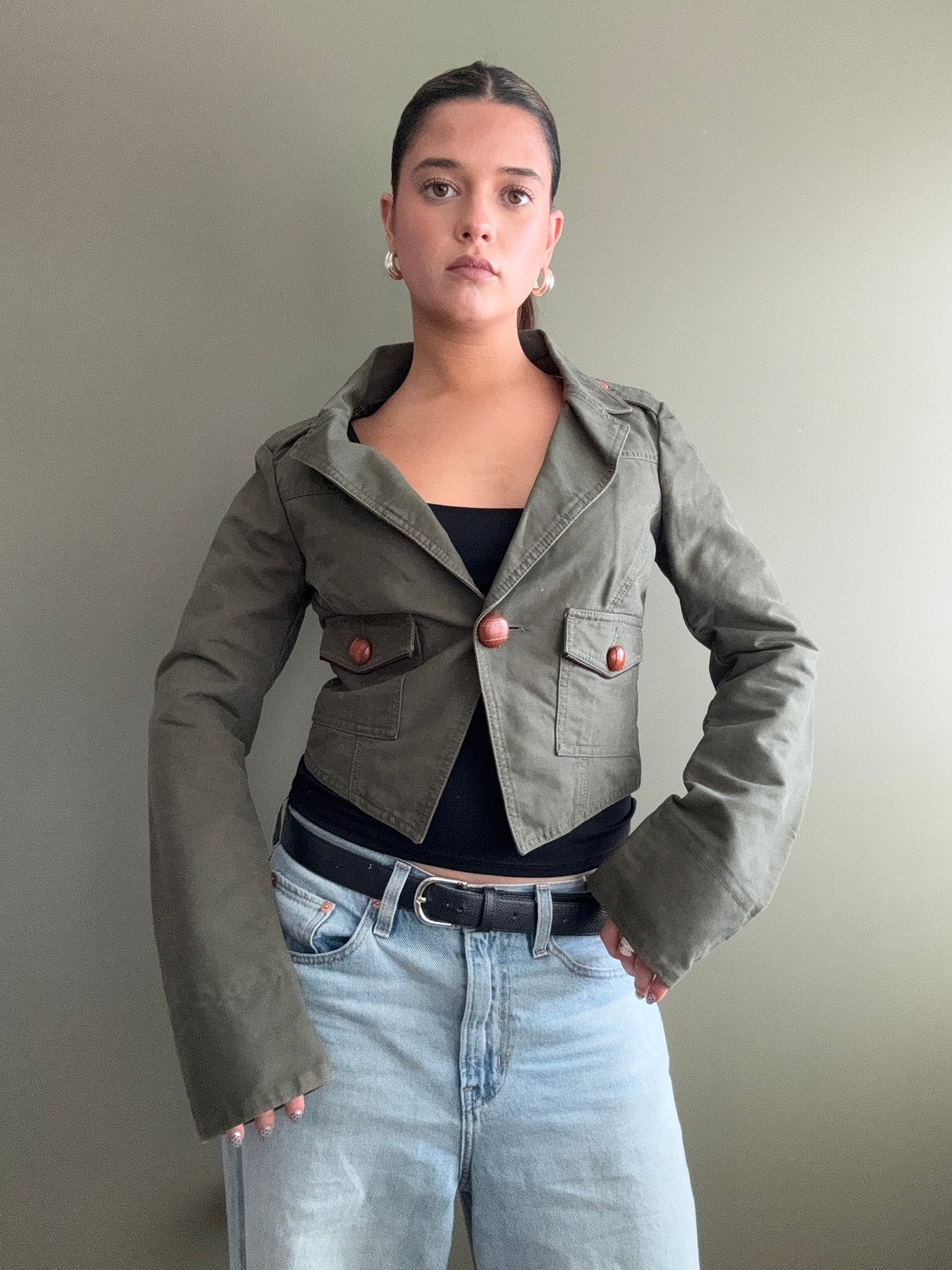Khaki Diesel Jacket (M)