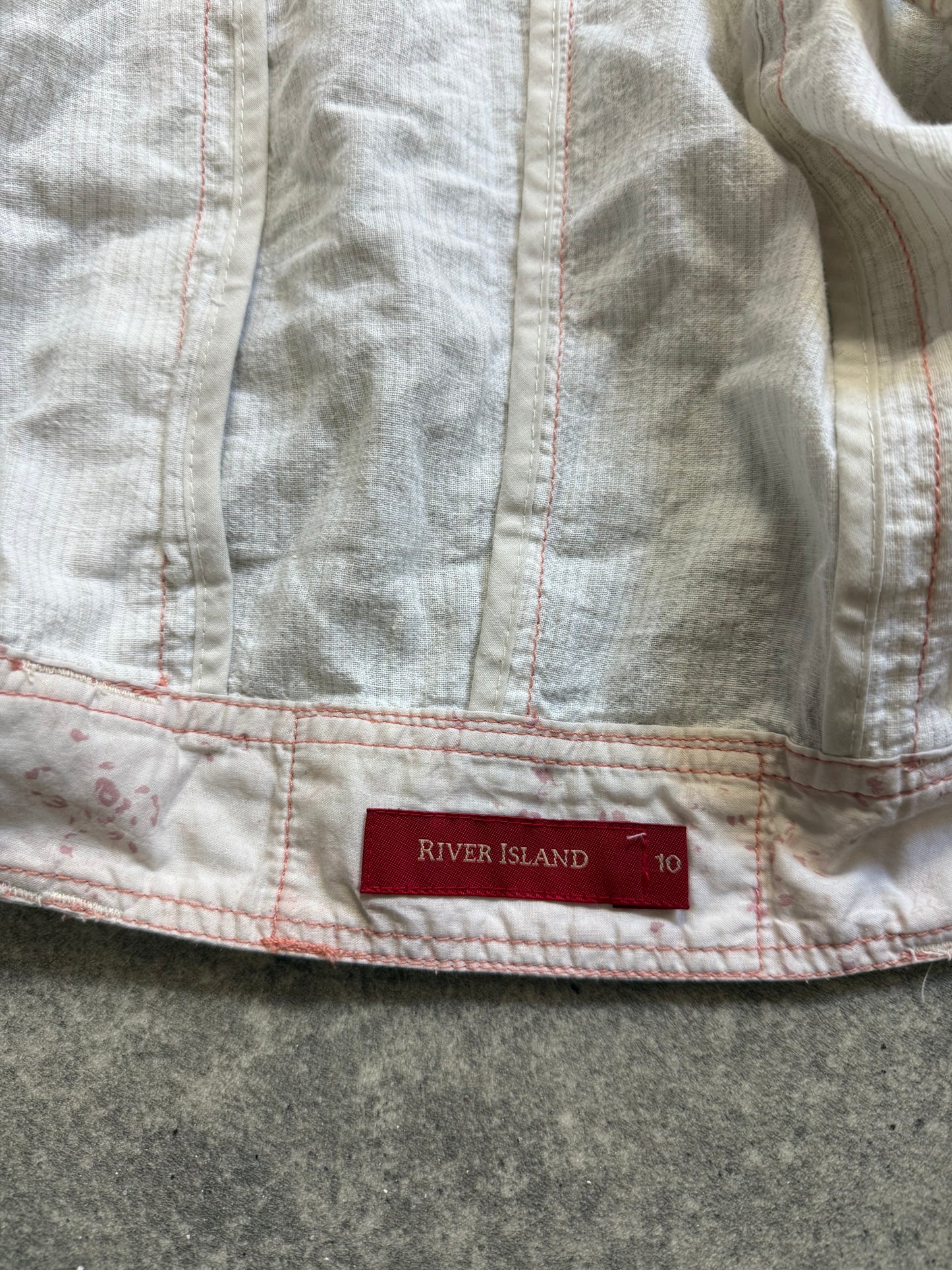 Linen Cargo Jacket (UK10)