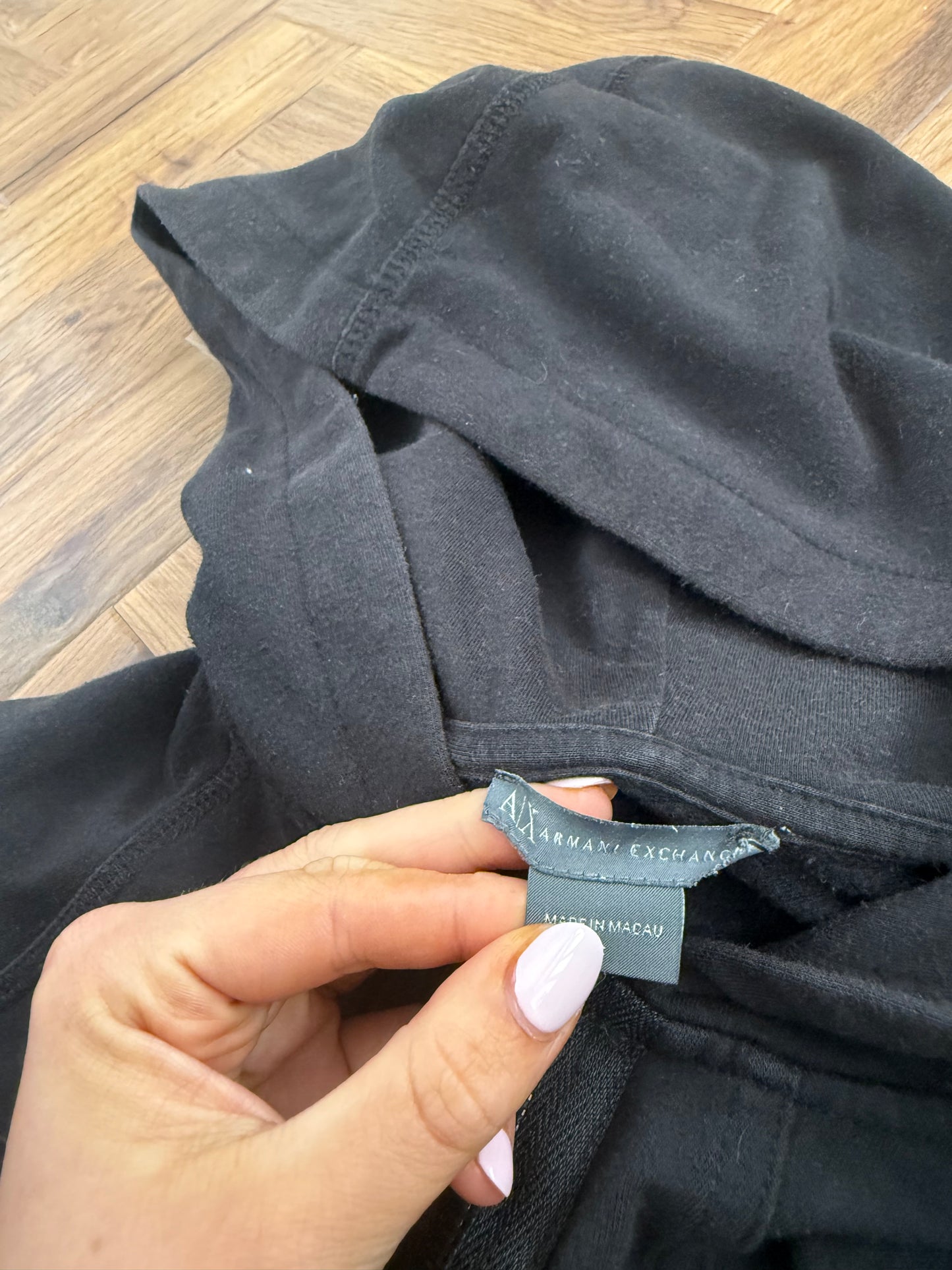 Armani Double Zip Hoodie (S)