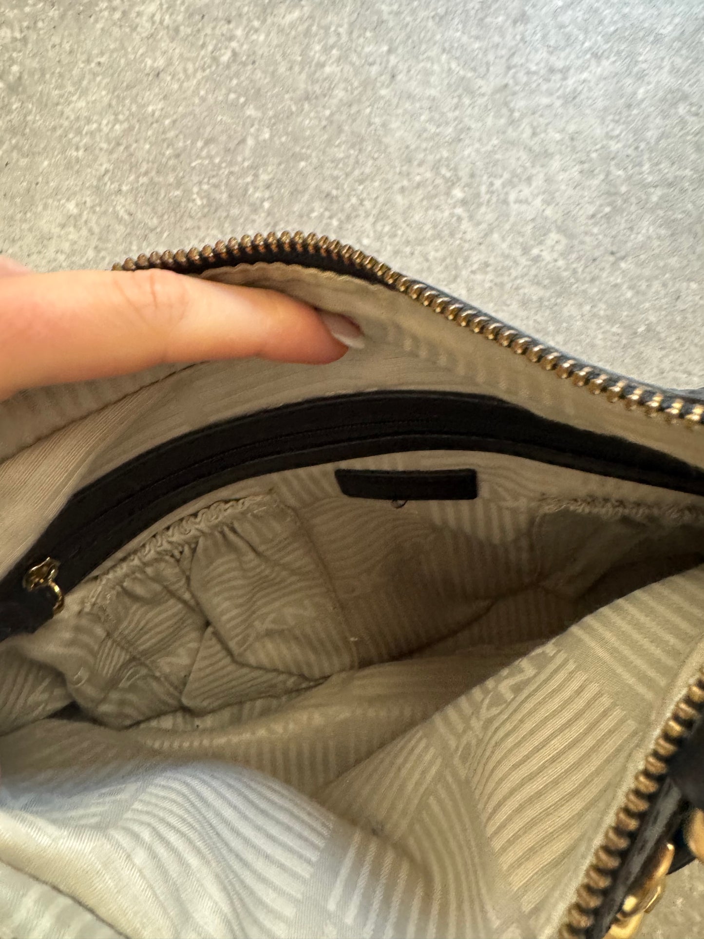 DKNY Buckle Shoulder Bag