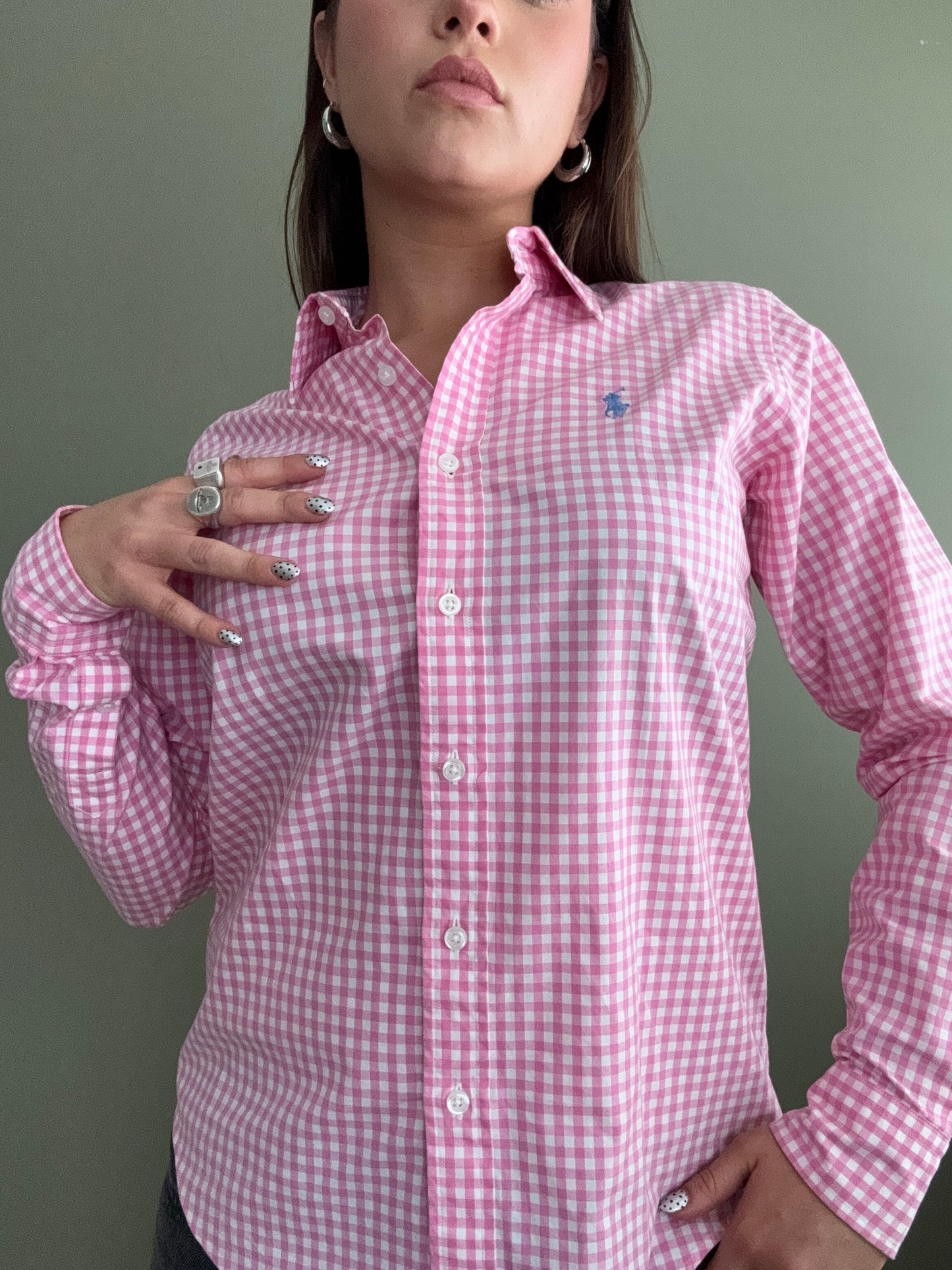 Ralph Lauren Gingham Shirt (M)