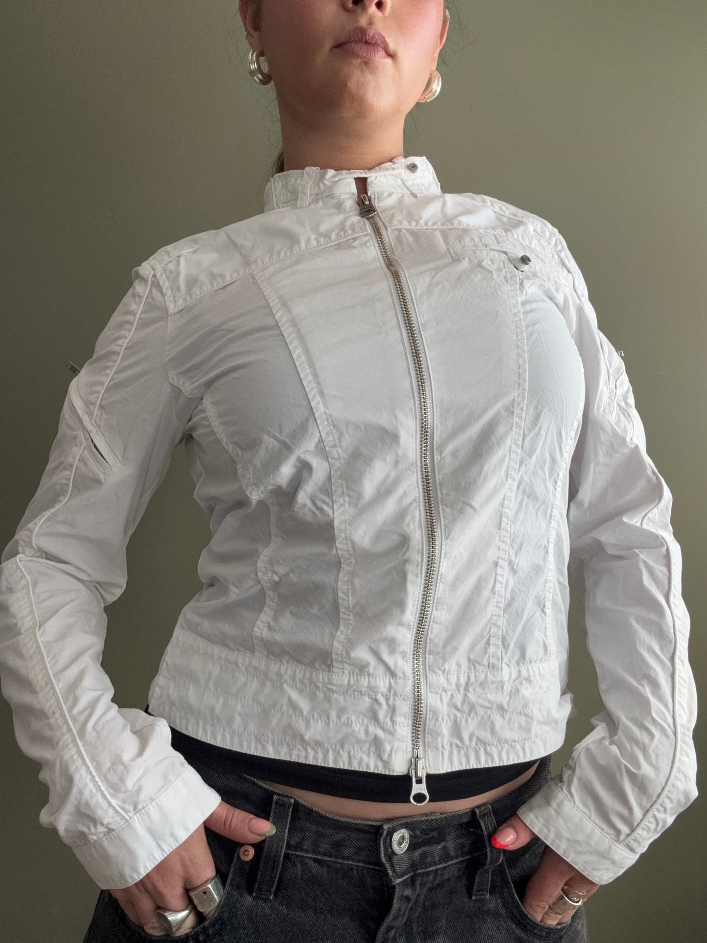 White Armani Jacket (M)