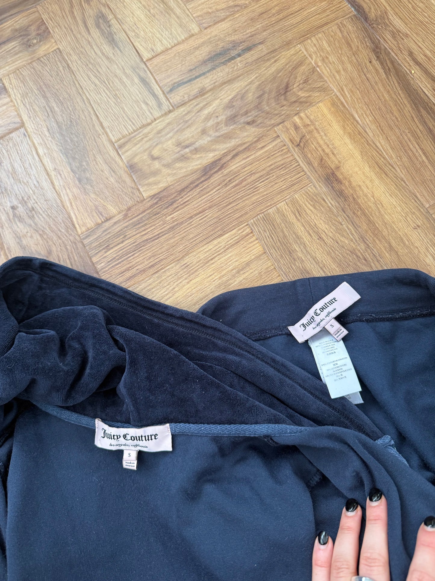 Juicy Couture Navy Tracksuit (S)