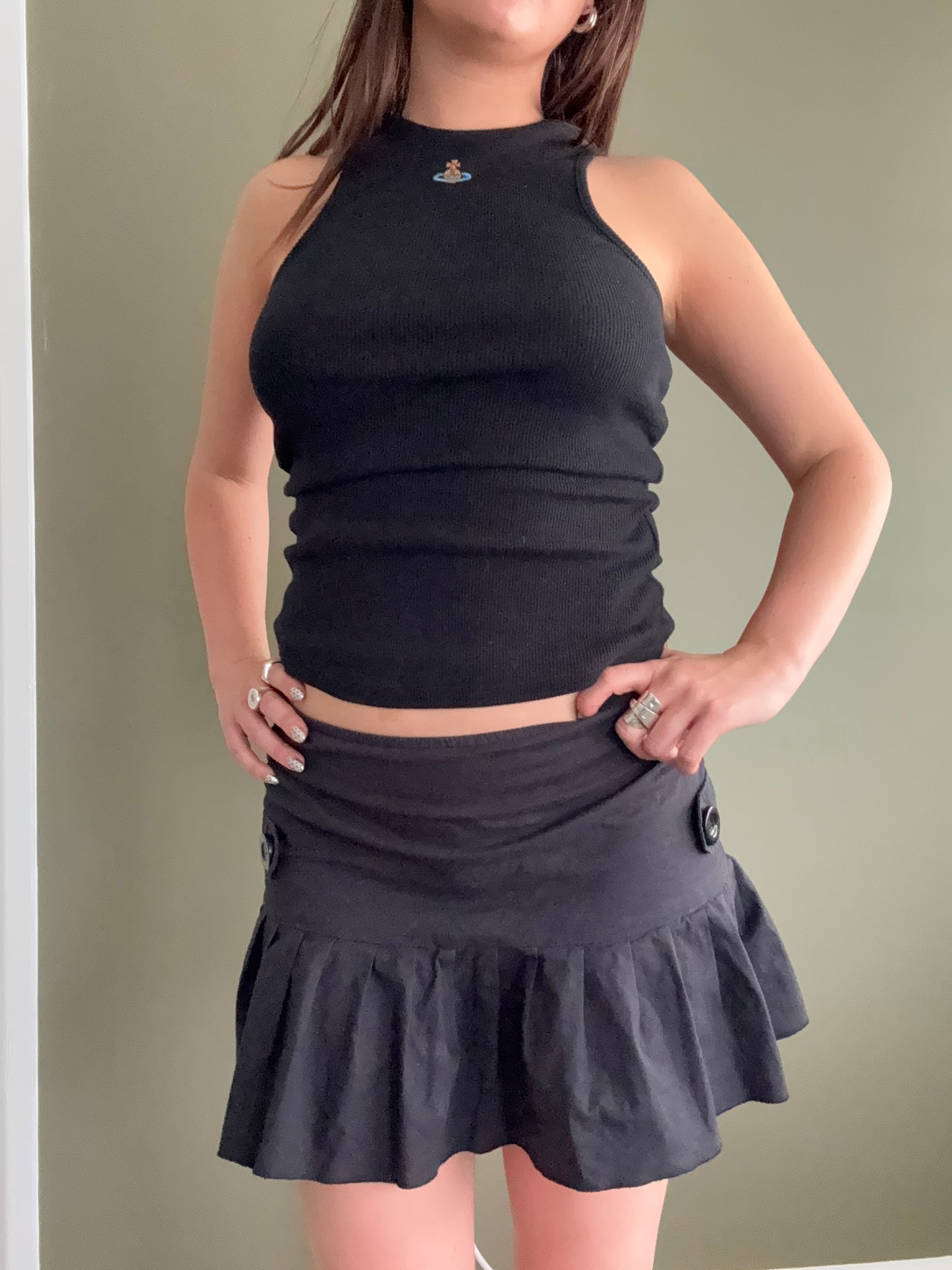 Y2K Bubble Skirt (UK10)