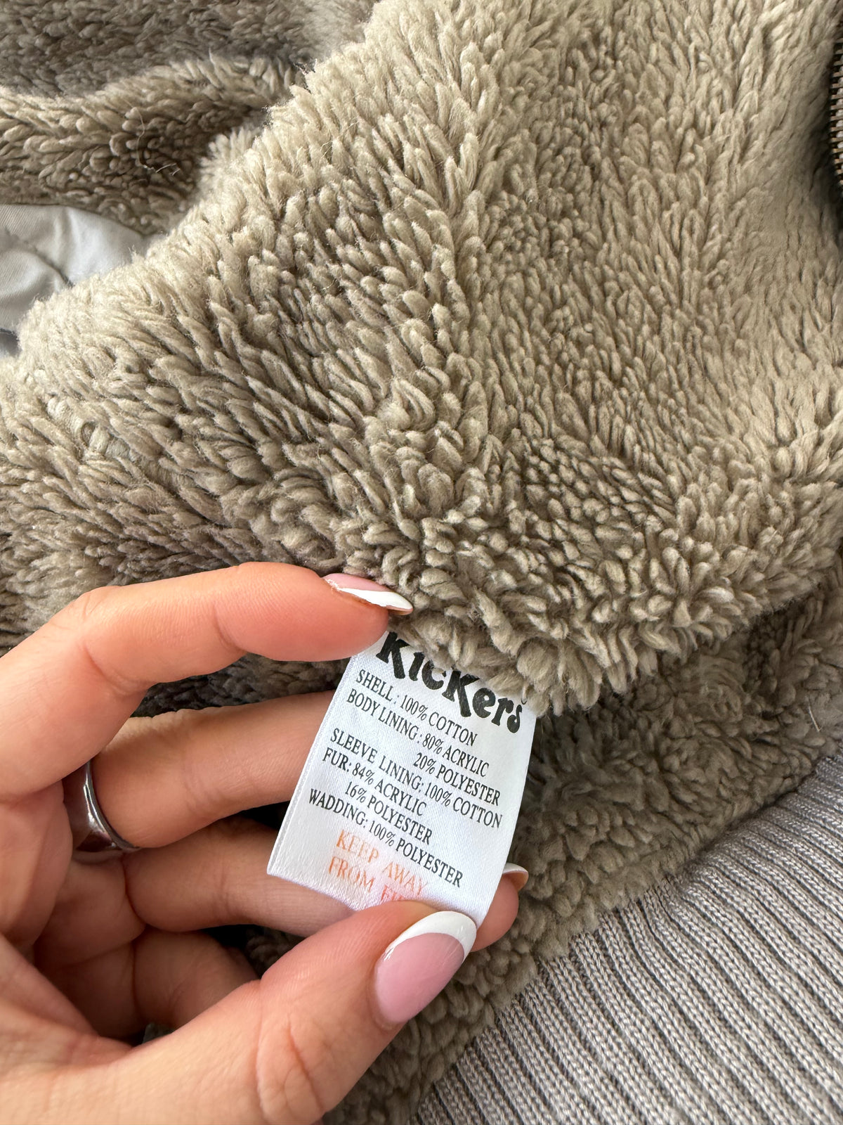 Vintage Kickers Bomber Jacket (UK12)