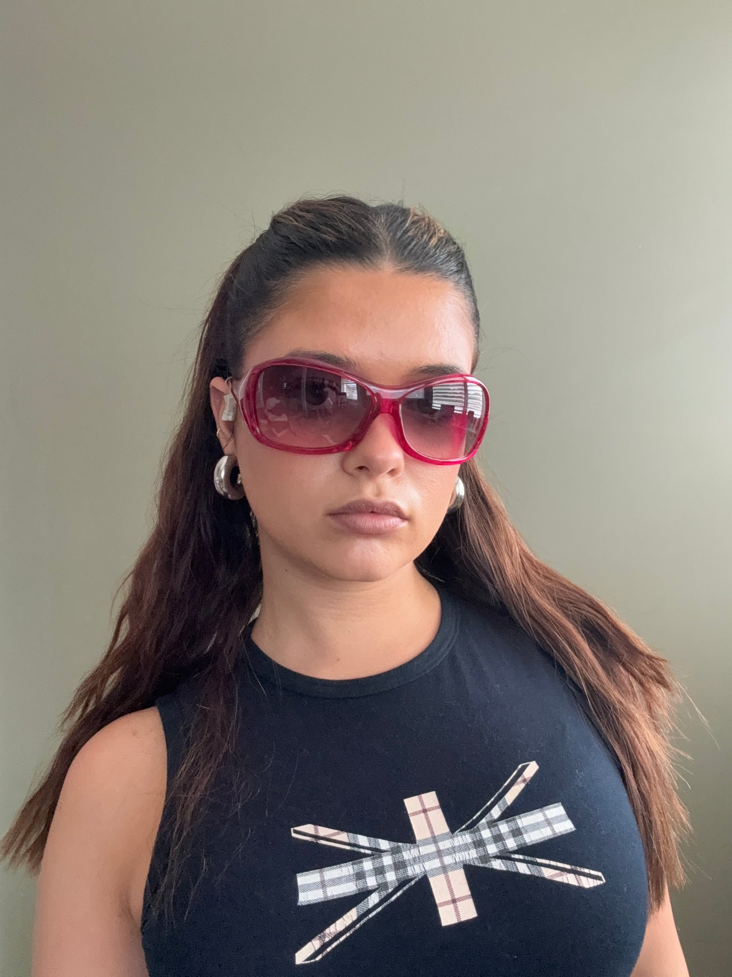 Morgan De Toi Pink Sunglasses