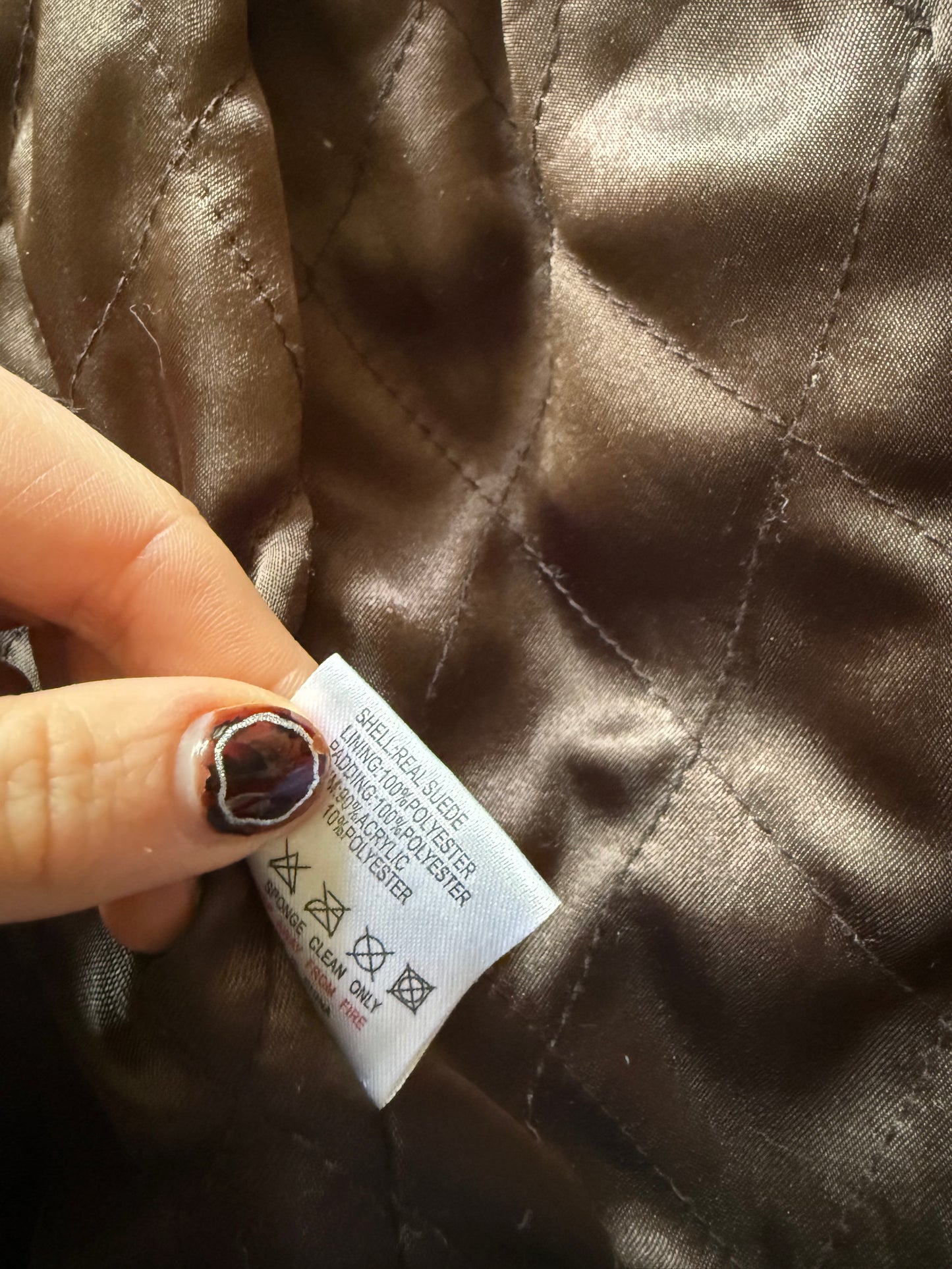 Jane Norman Suede Jacket (UK14)