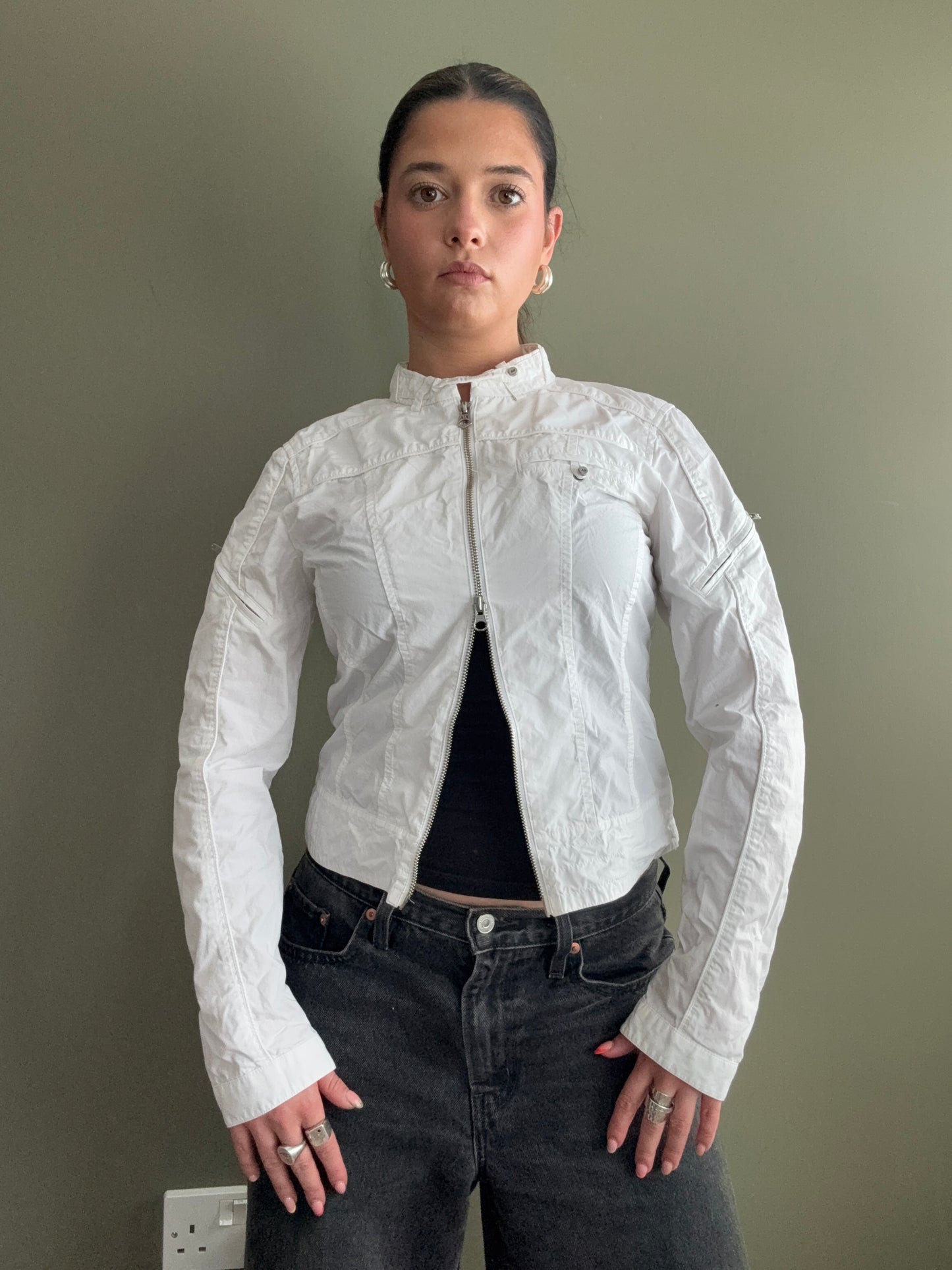 White Armani Jacket (M)