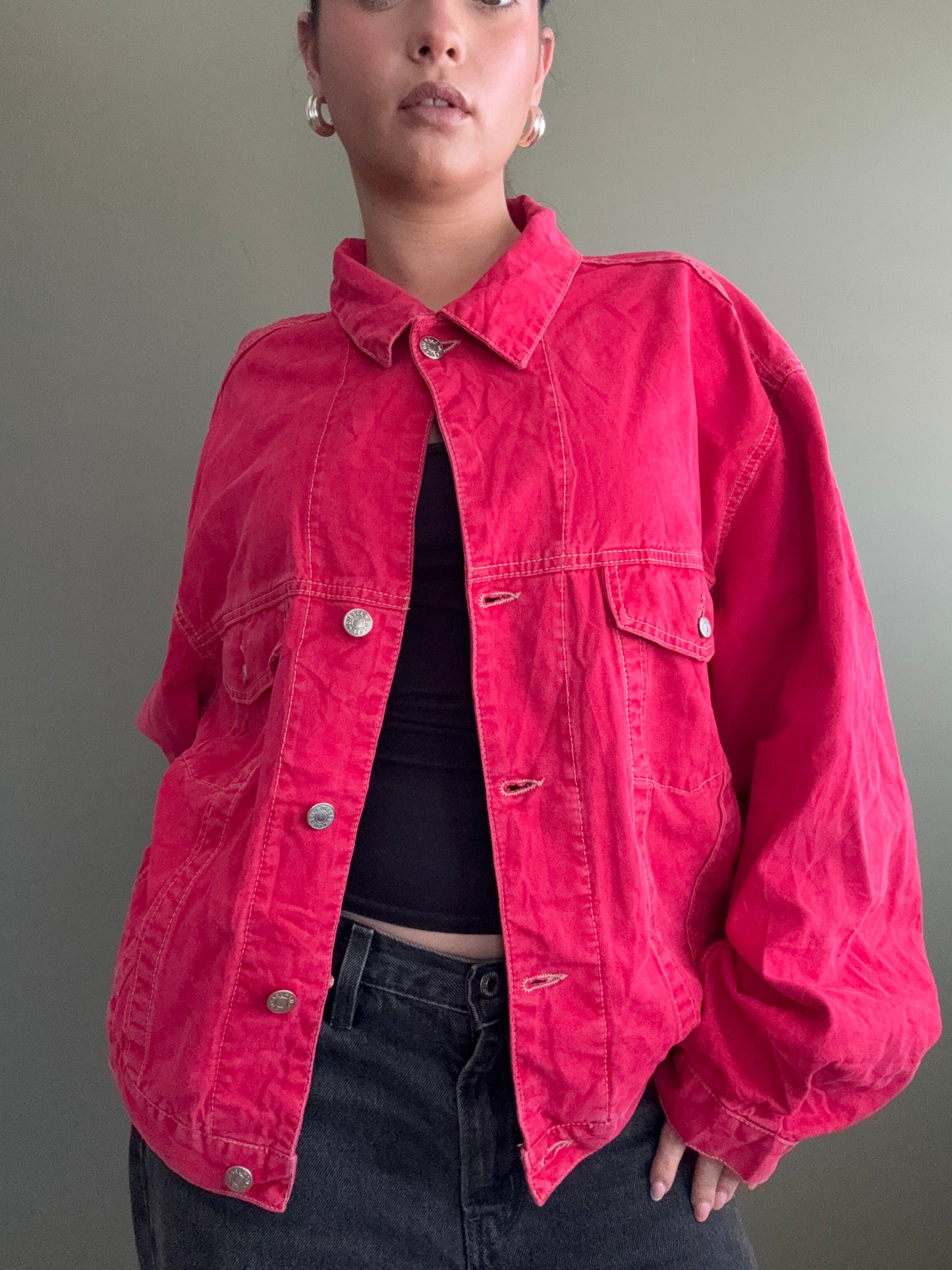 Red Diesel Trucker Jacket (L)