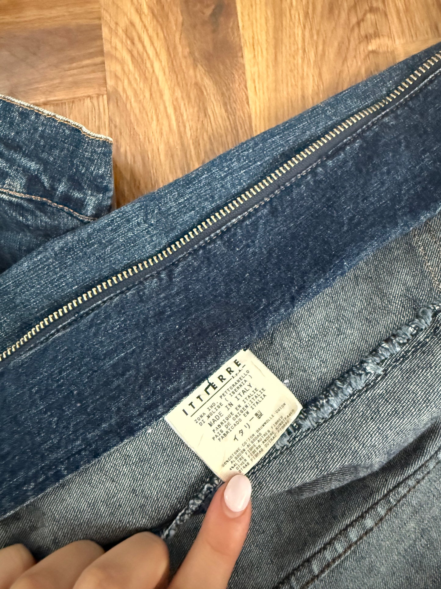Dolce & Gabbana Denim Fitted Jacket (S)