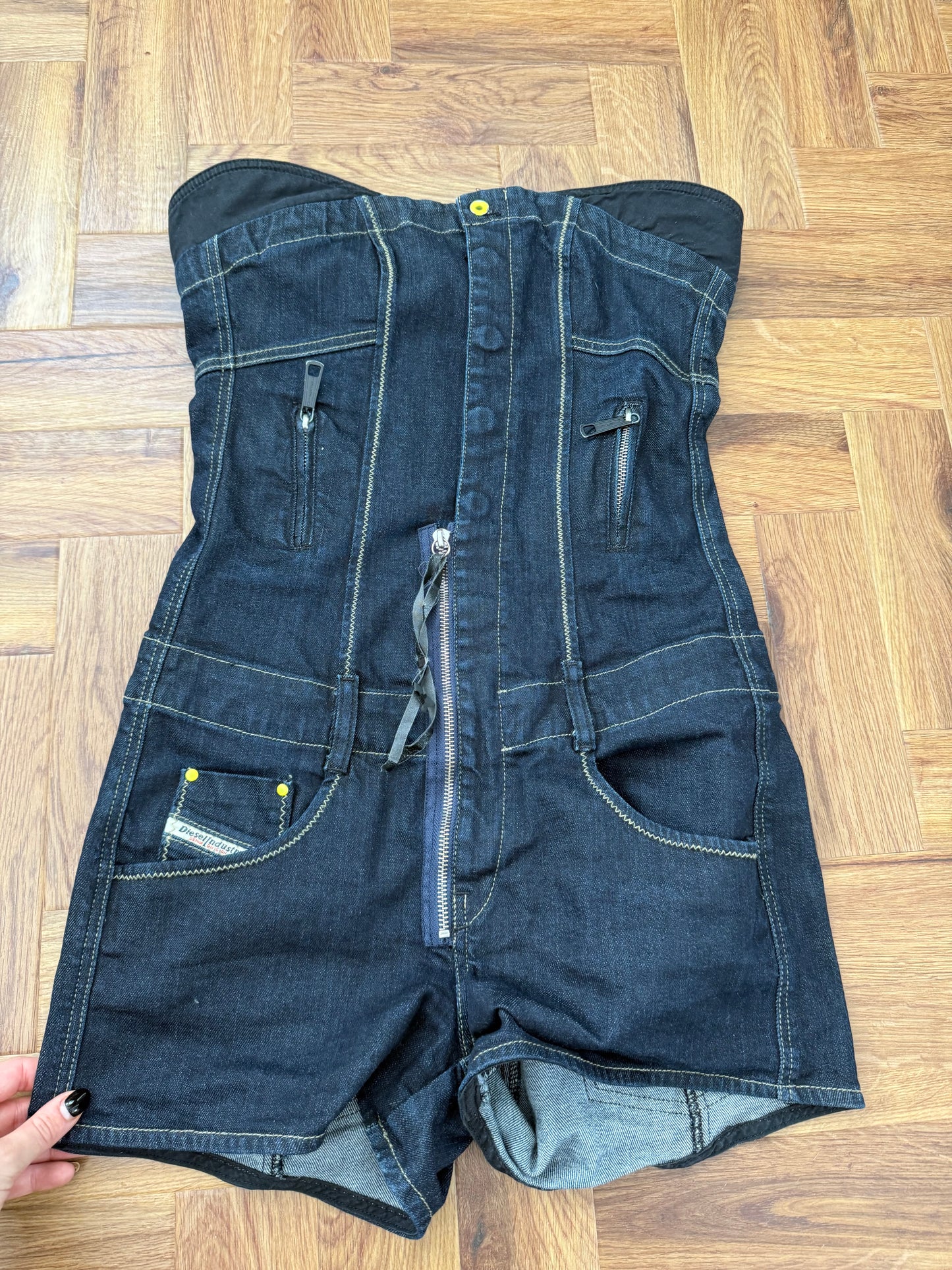 Diesel Denim Playsuit (L)