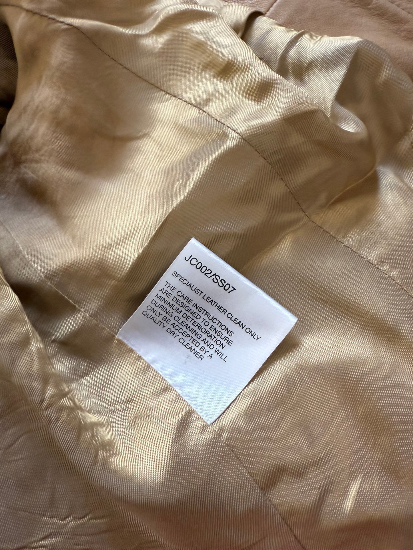 Karen Millen Leather Jacket (UK10)