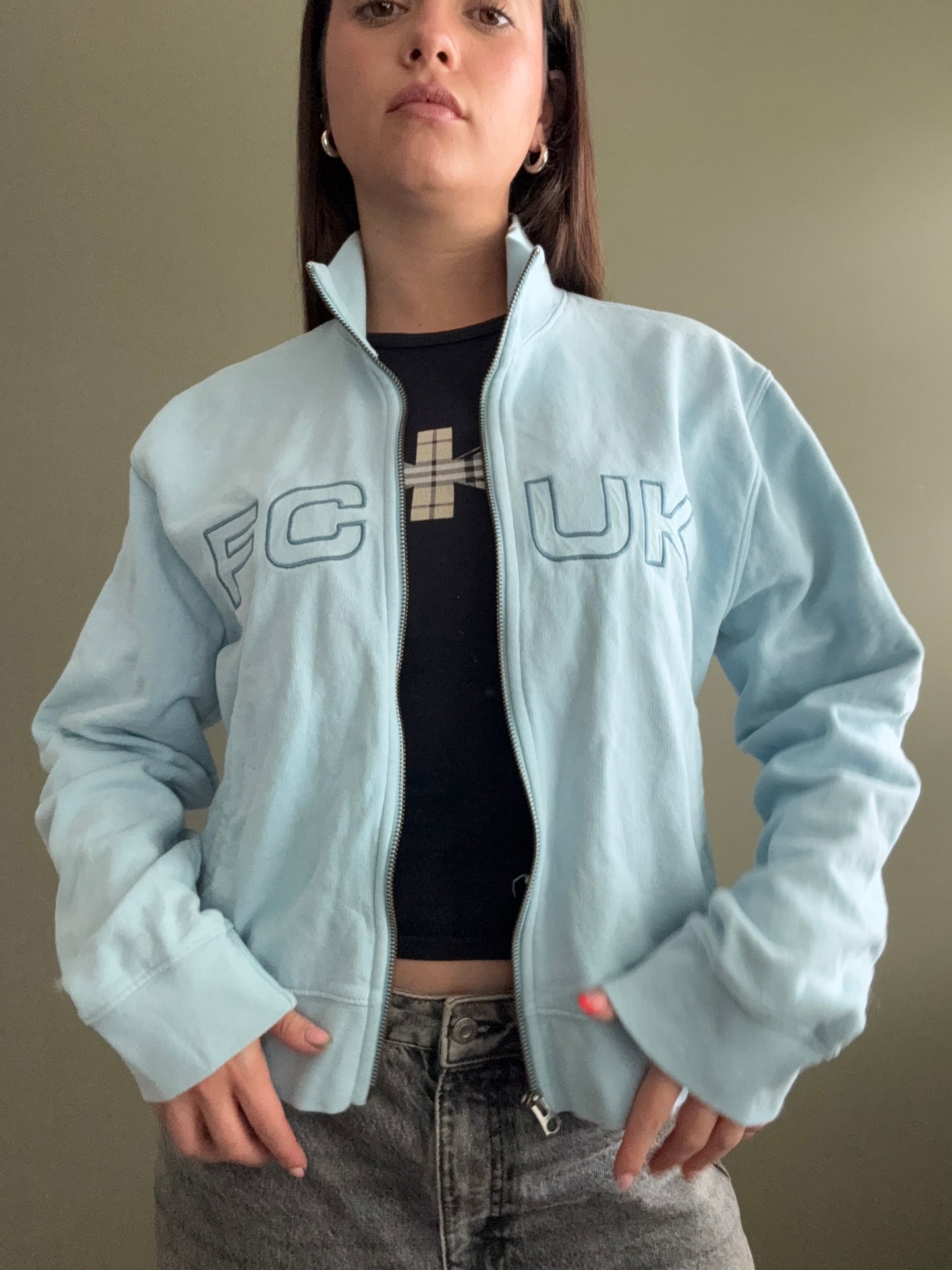 French Connection Zip Hoodie (XL)