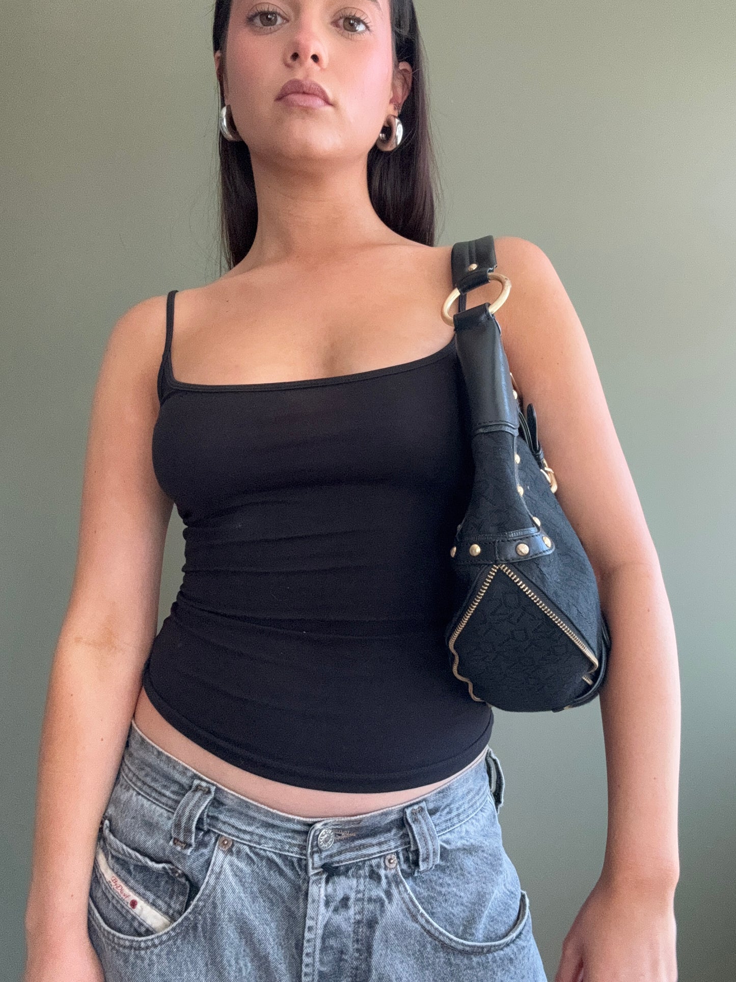 DKNY Buckle Shoulder Bag