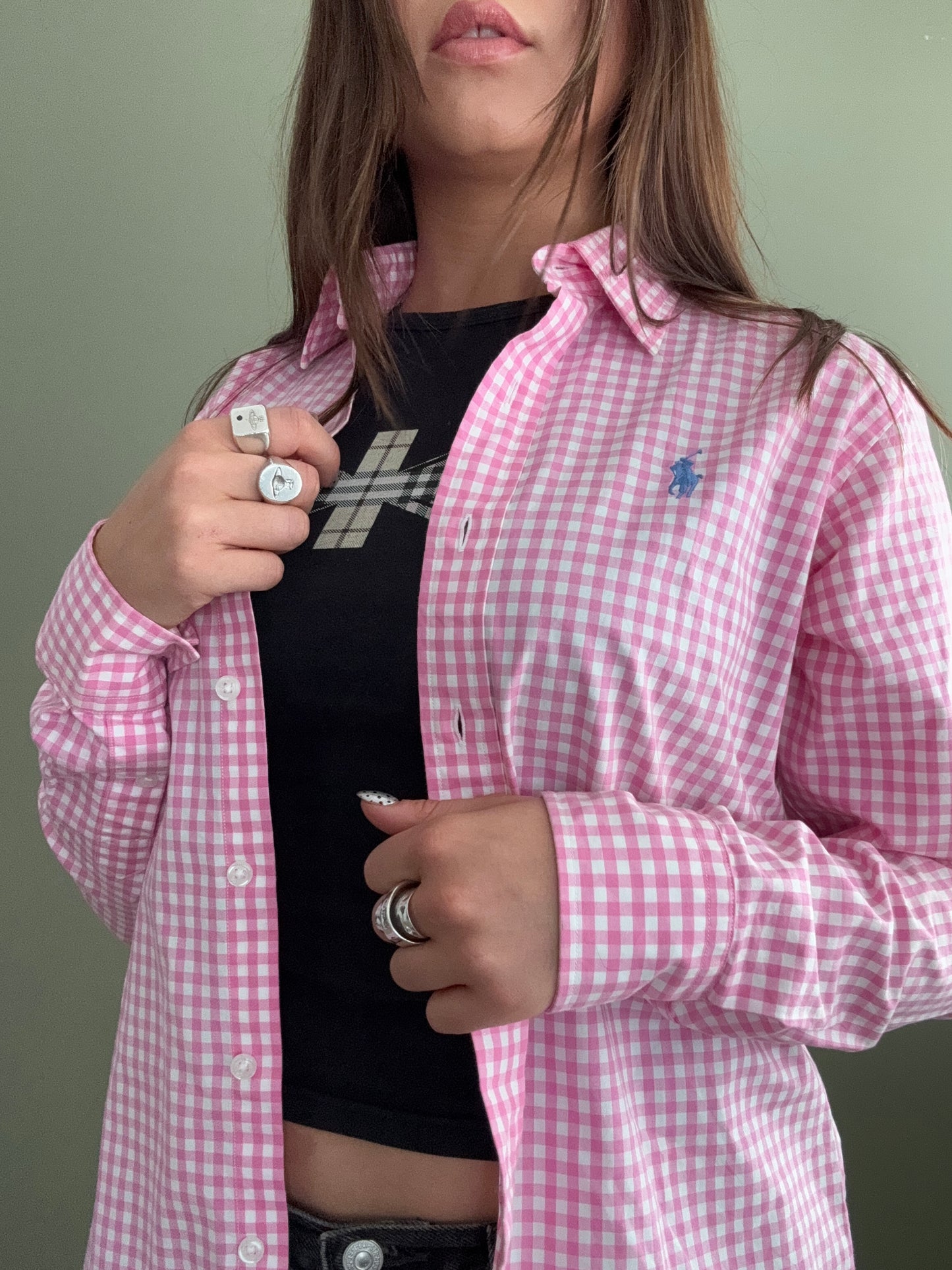 Ralph Lauren Gingham Shirt (M)