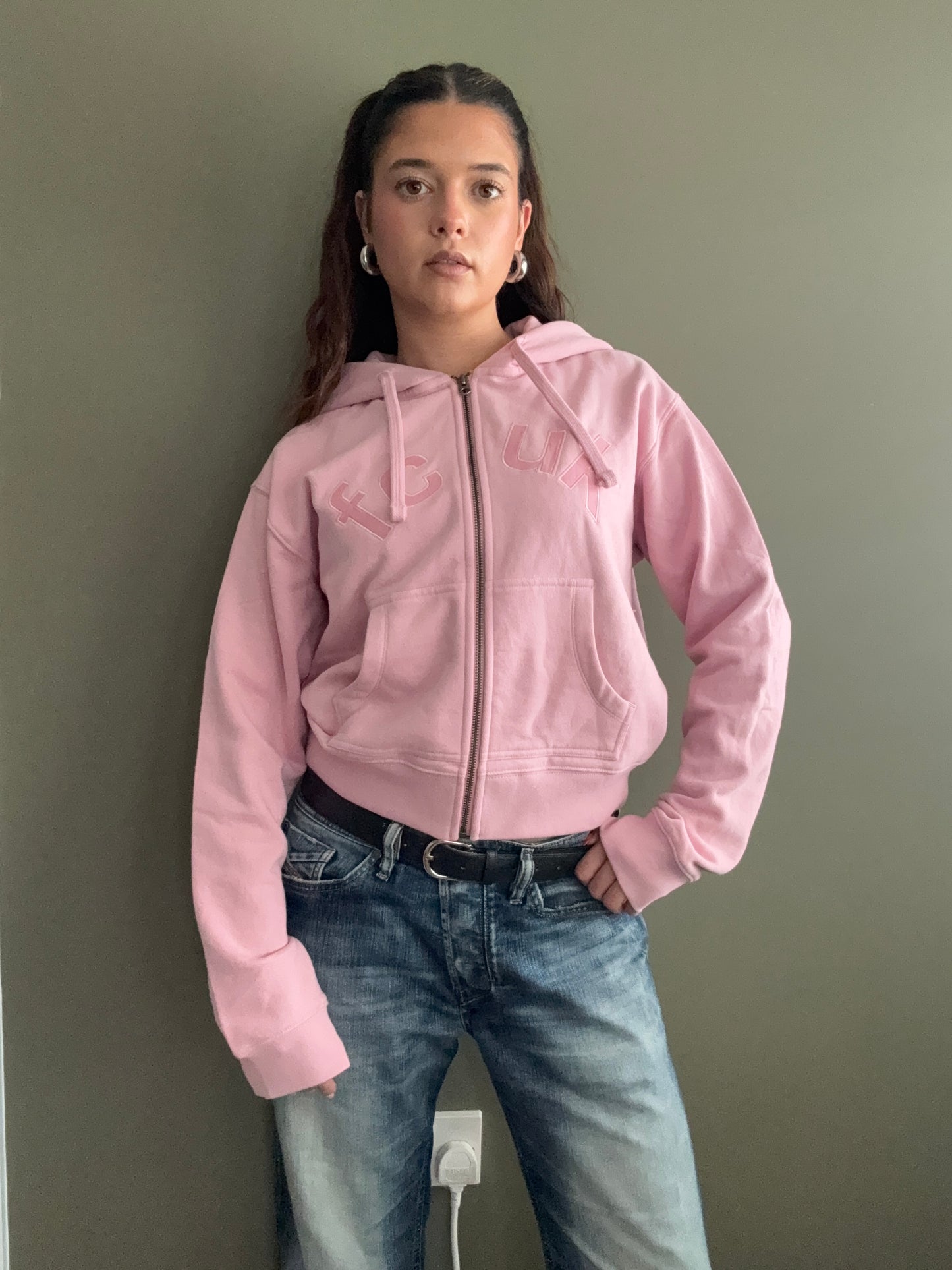 French Connection Zip Hoodie (S)
