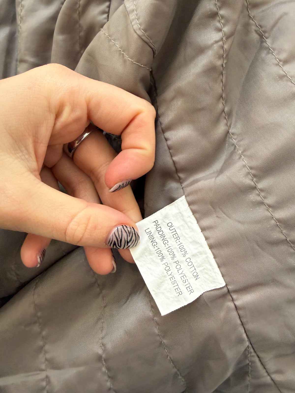 Vintage Cargo Jacket (L)