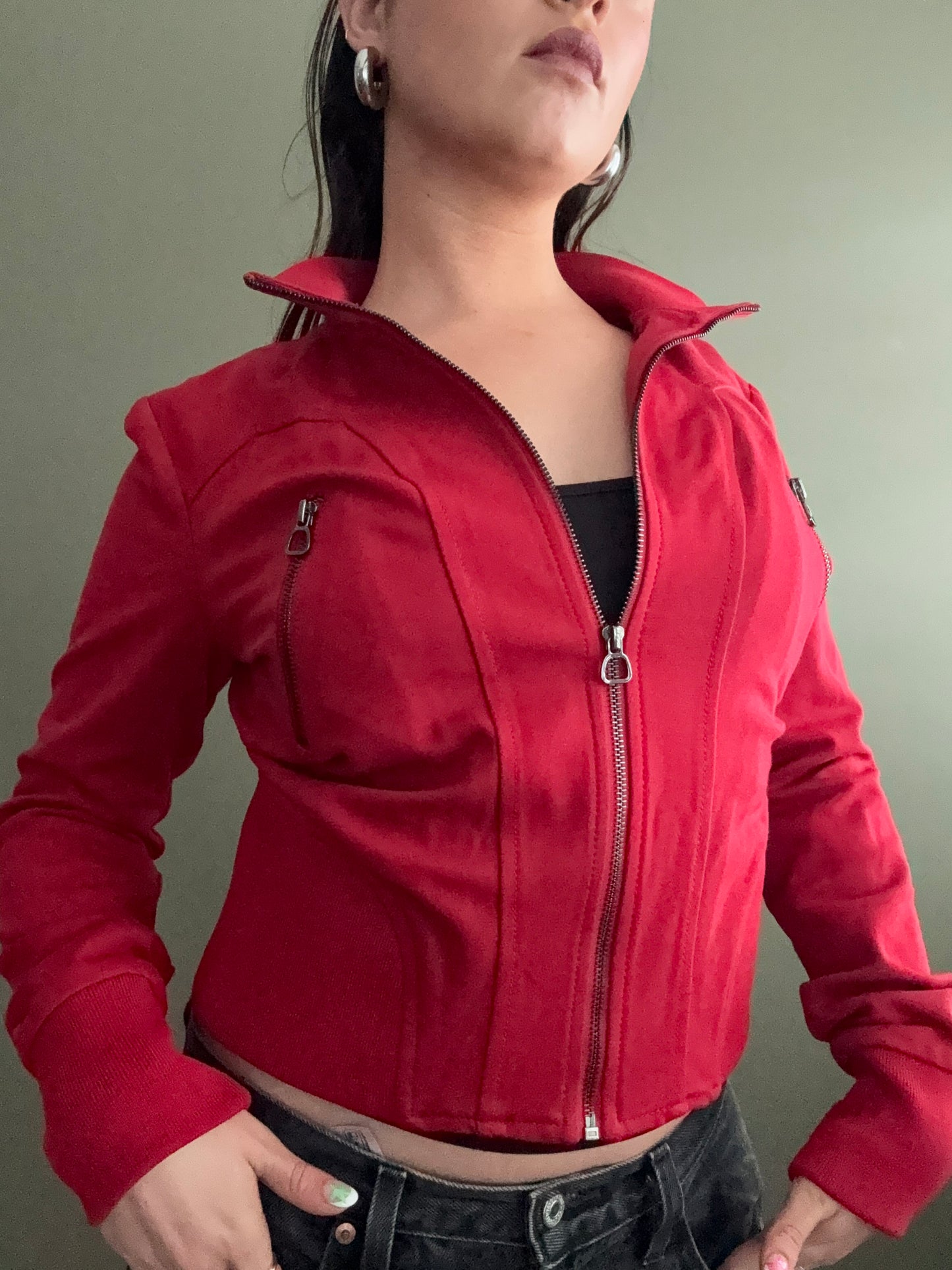 Guess Red Jacket (S)