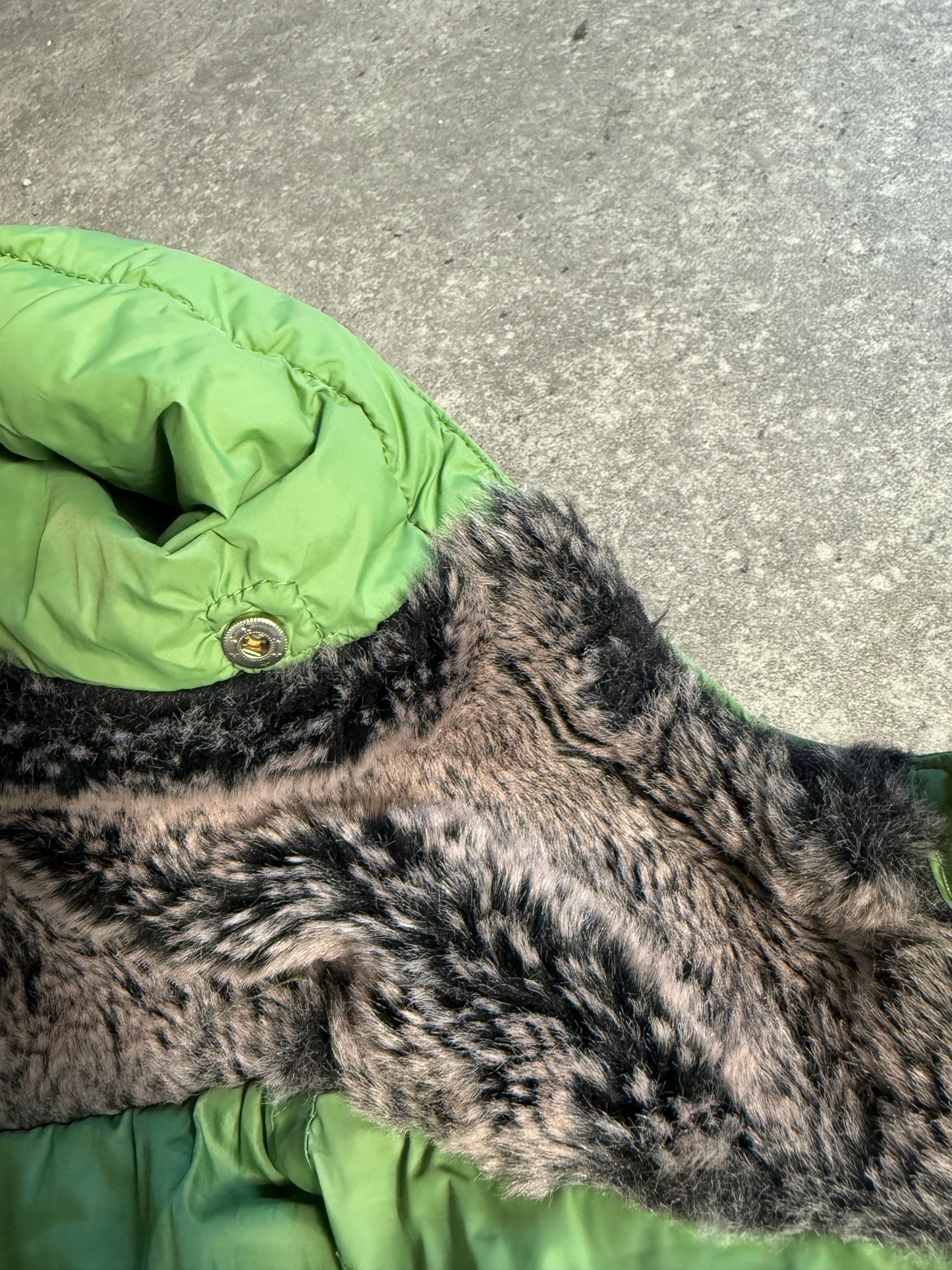 Green Puffer Jacket (M)