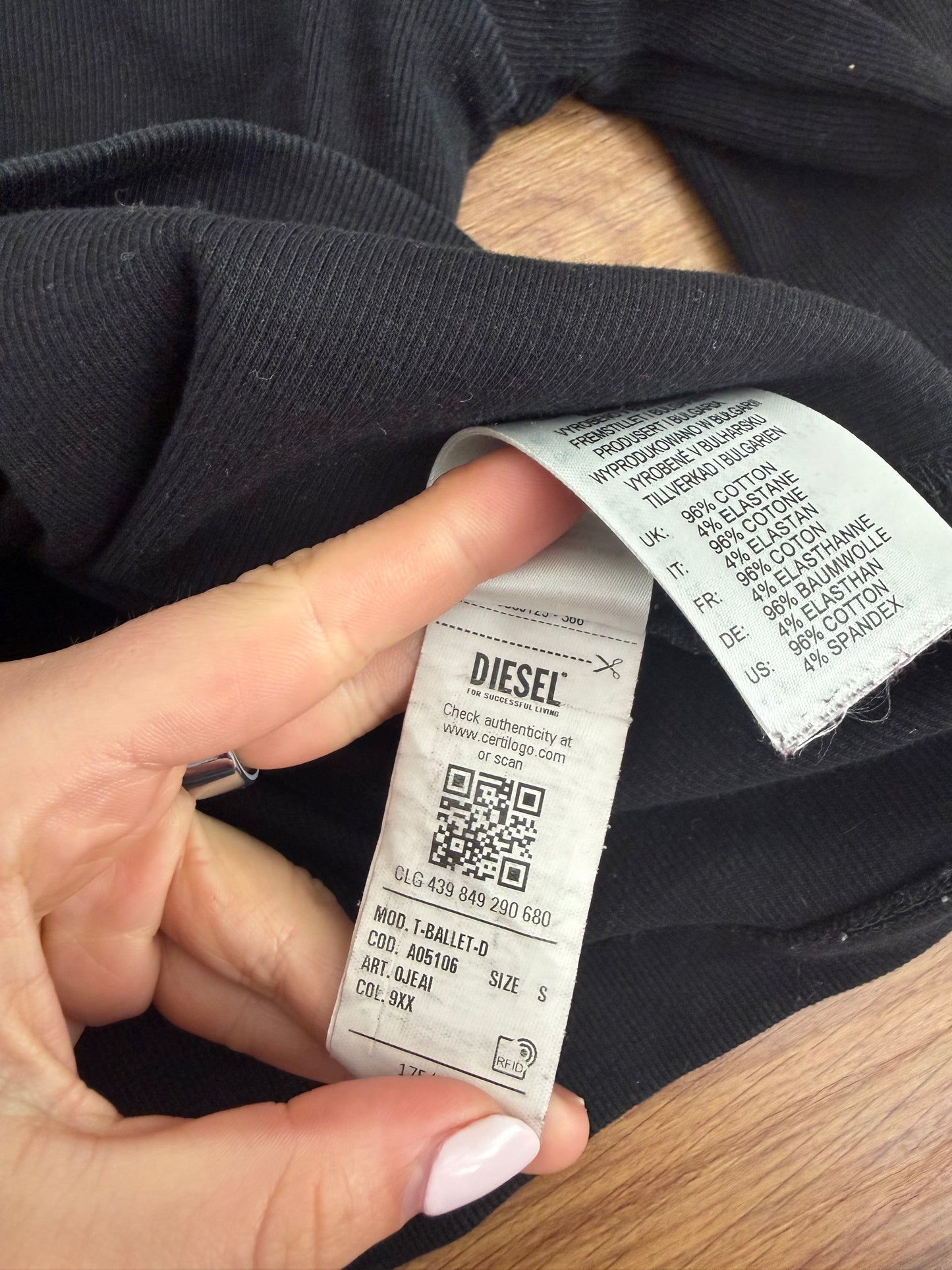 Diesel Longsleeve Top (S)